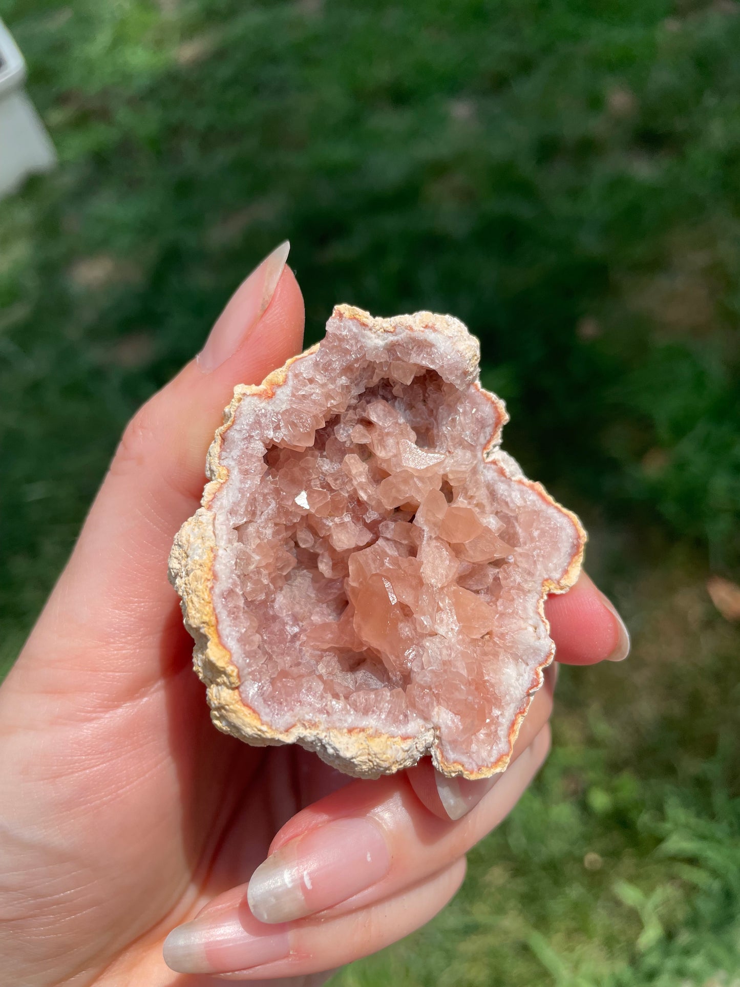 Pink Amethyst Geode #13