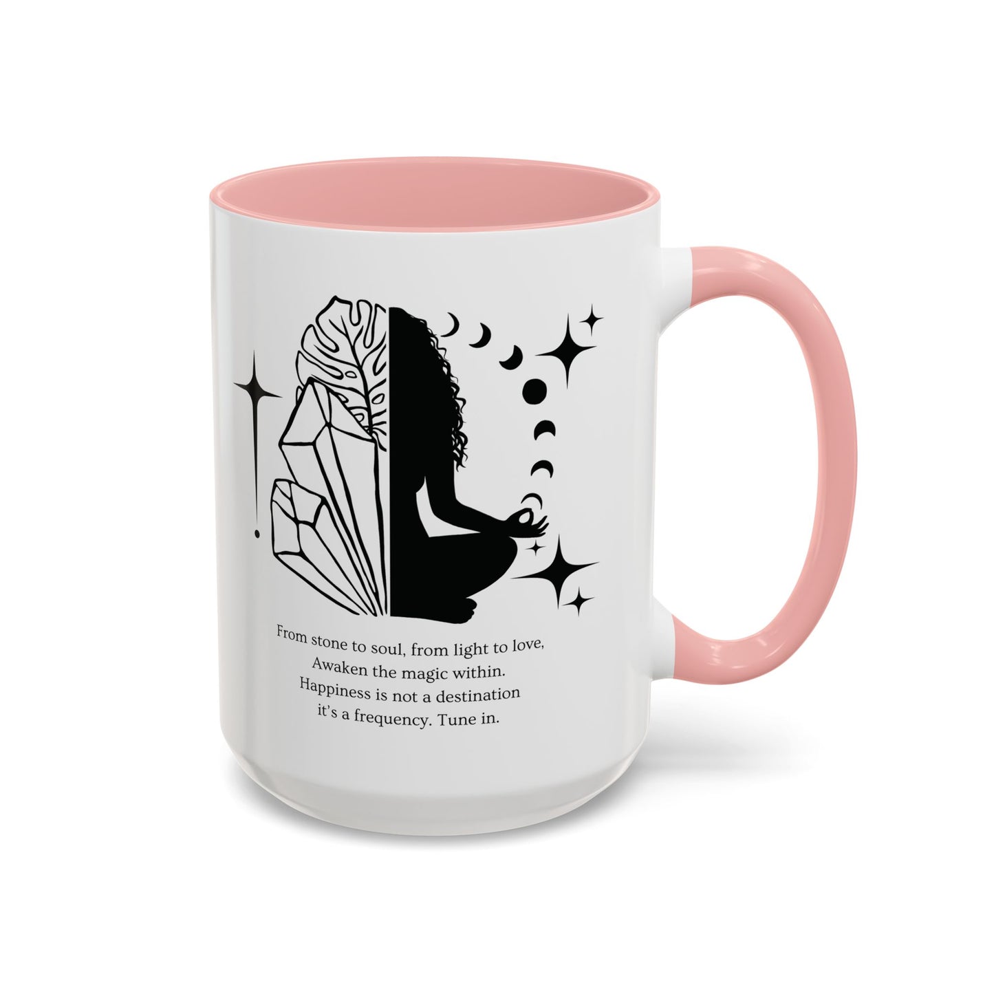Awaken the Magic Accent Coffee Mug – Inspirational 11/15oz Mug for Daily Motivation