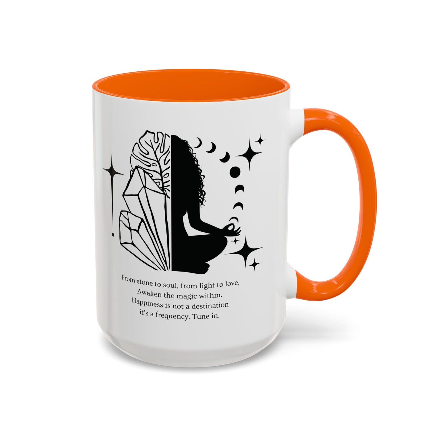 Awaken the Magic Accent Coffee Mug – Inspirational 11/15oz Mug for Daily Motivation