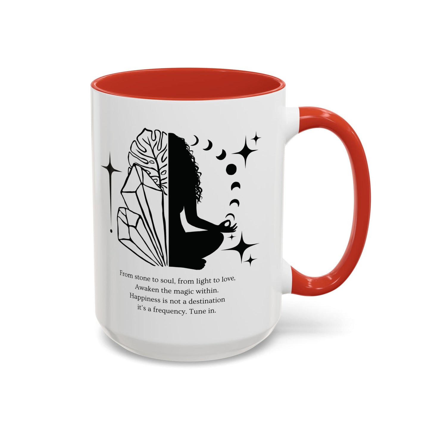 Awaken the Magic Accent Coffee Mug – Inspirational 11/15oz Mug for Daily Motivation