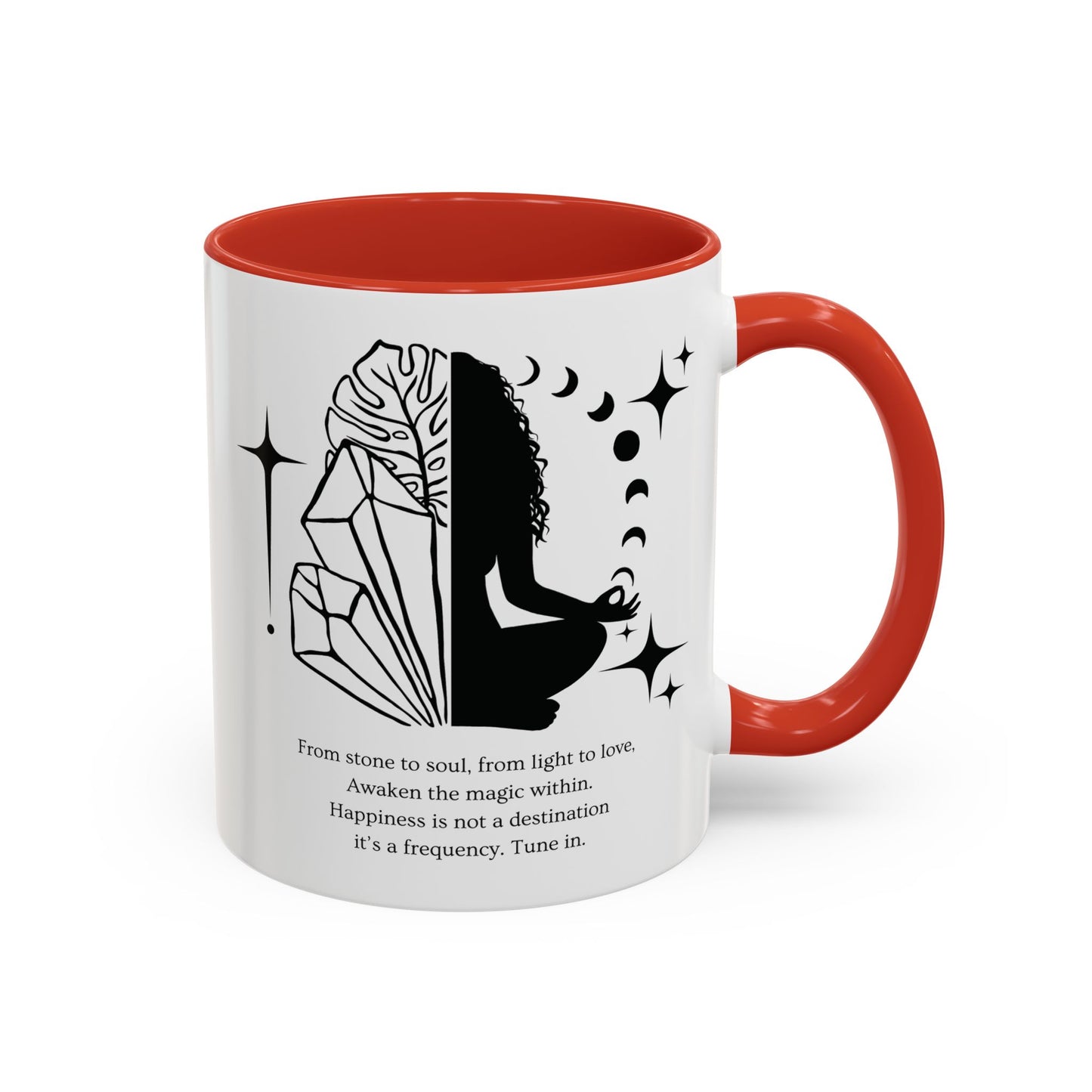 Awaken the Magic Accent Coffee Mug – Inspirational 11/15oz Mug for Daily Motivation