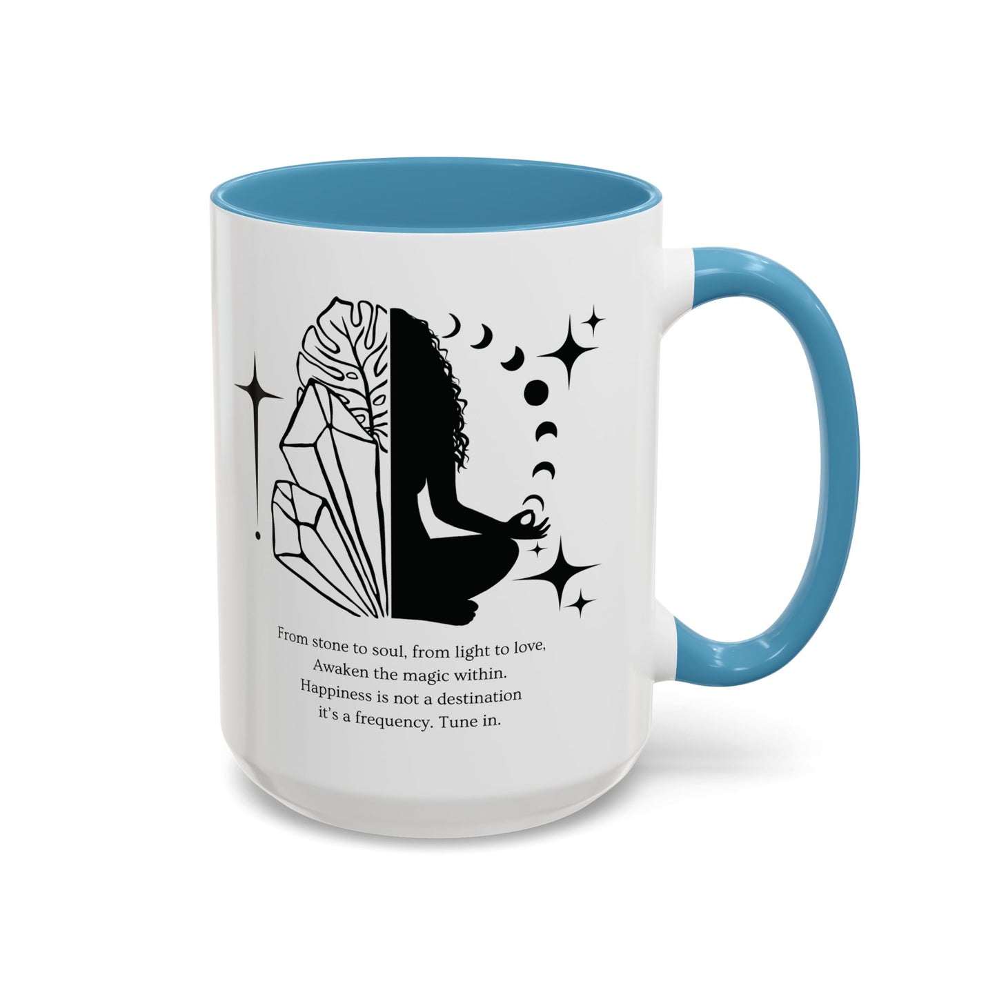 Awaken the Magic Accent Coffee Mug – Inspirational 11/15oz Mug for Daily Motivation