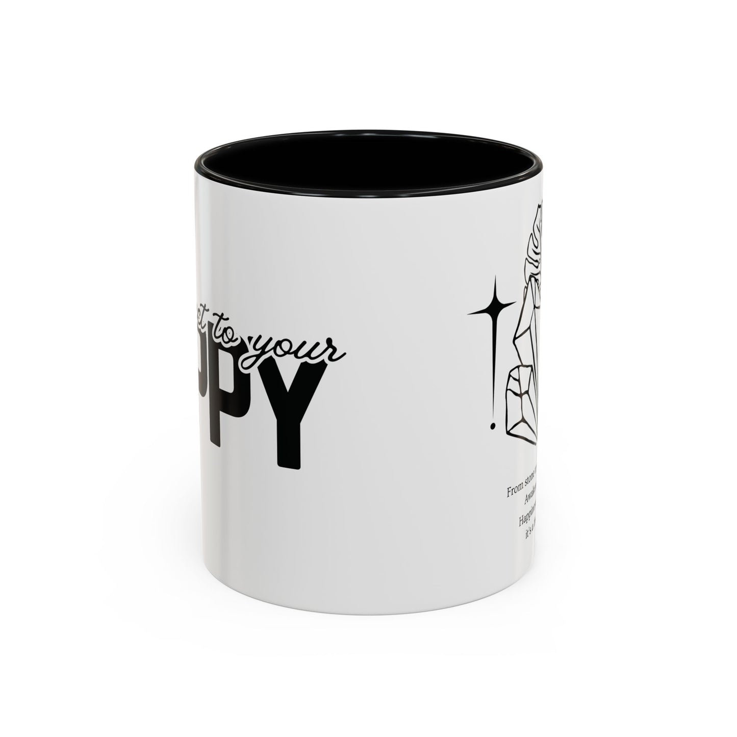 Awaken the Magic Accent Coffee Mug – Inspirational 11/15oz Mug for Daily Motivation