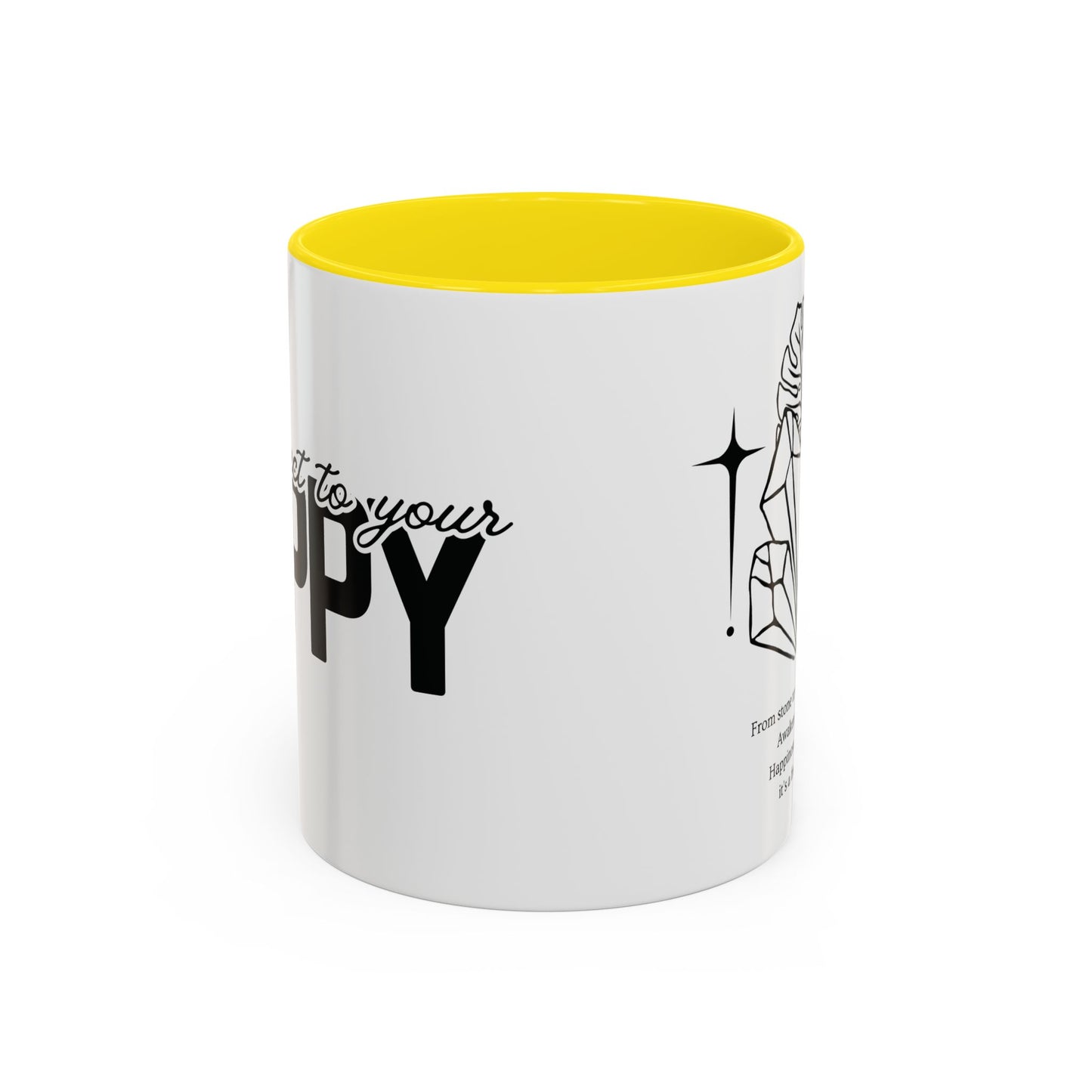 Awaken the Magic Accent Coffee Mug – Inspirational 11/15oz Mug for Daily Motivation