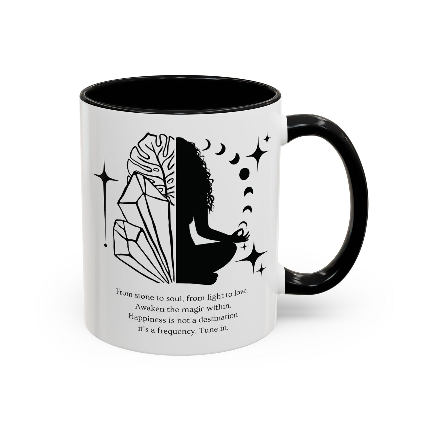Awaken the Magic Accent Coffee Mug – Inspirational 11/15oz Mug for Daily Motivation