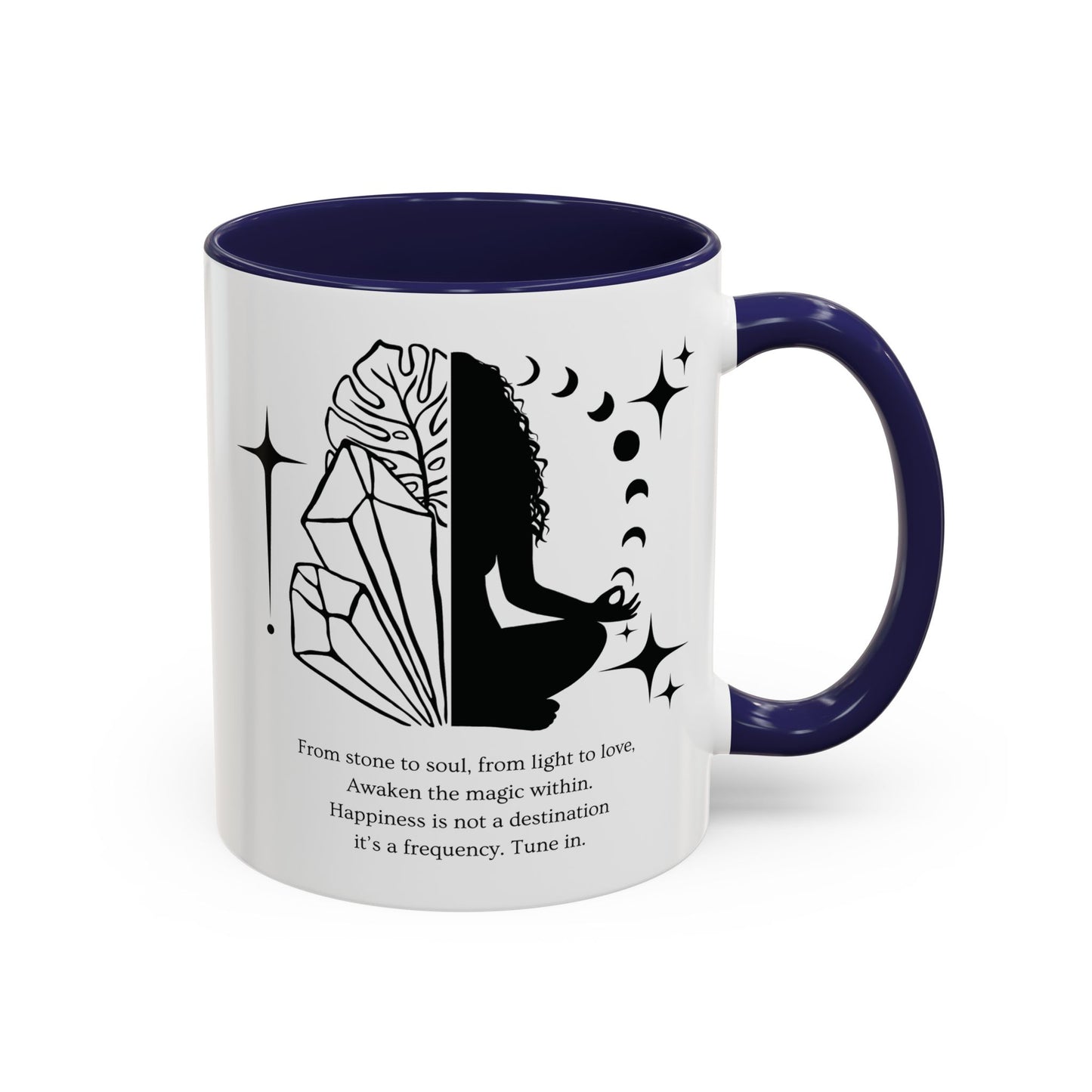 Awaken the Magic Accent Coffee Mug – Inspirational 11/15oz Mug for Daily Motivation