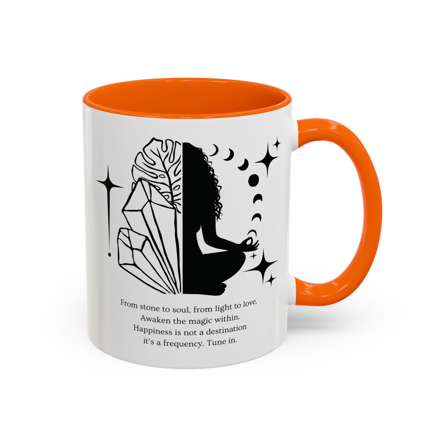 Awaken the Magic Accent Coffee Mug – Inspirational 11/15oz Mug for Daily Motivation