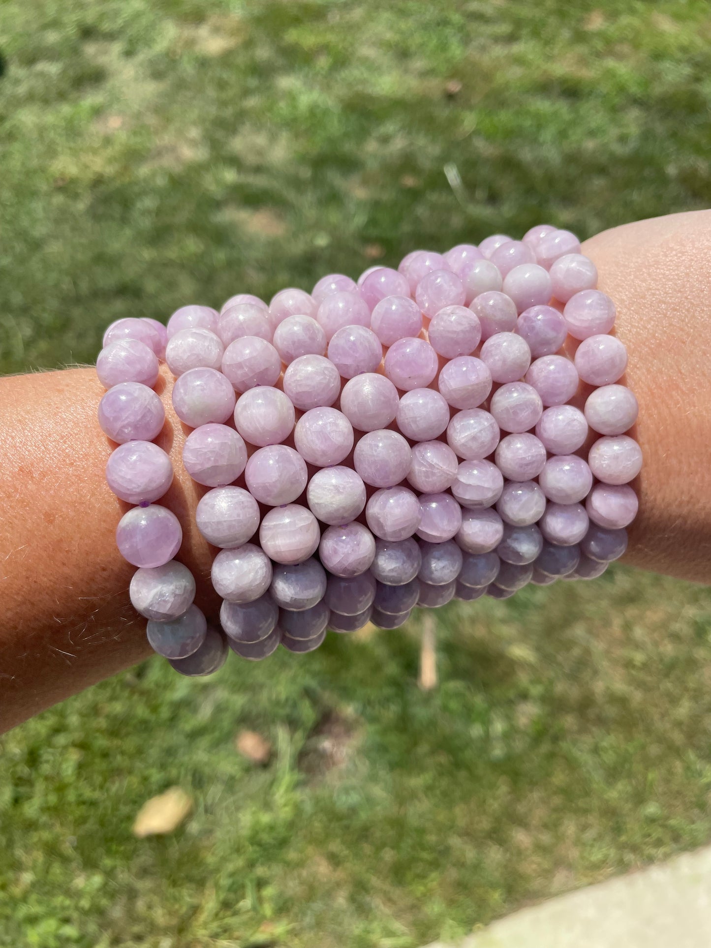 Kunzite (Purple) bracelet 8mm