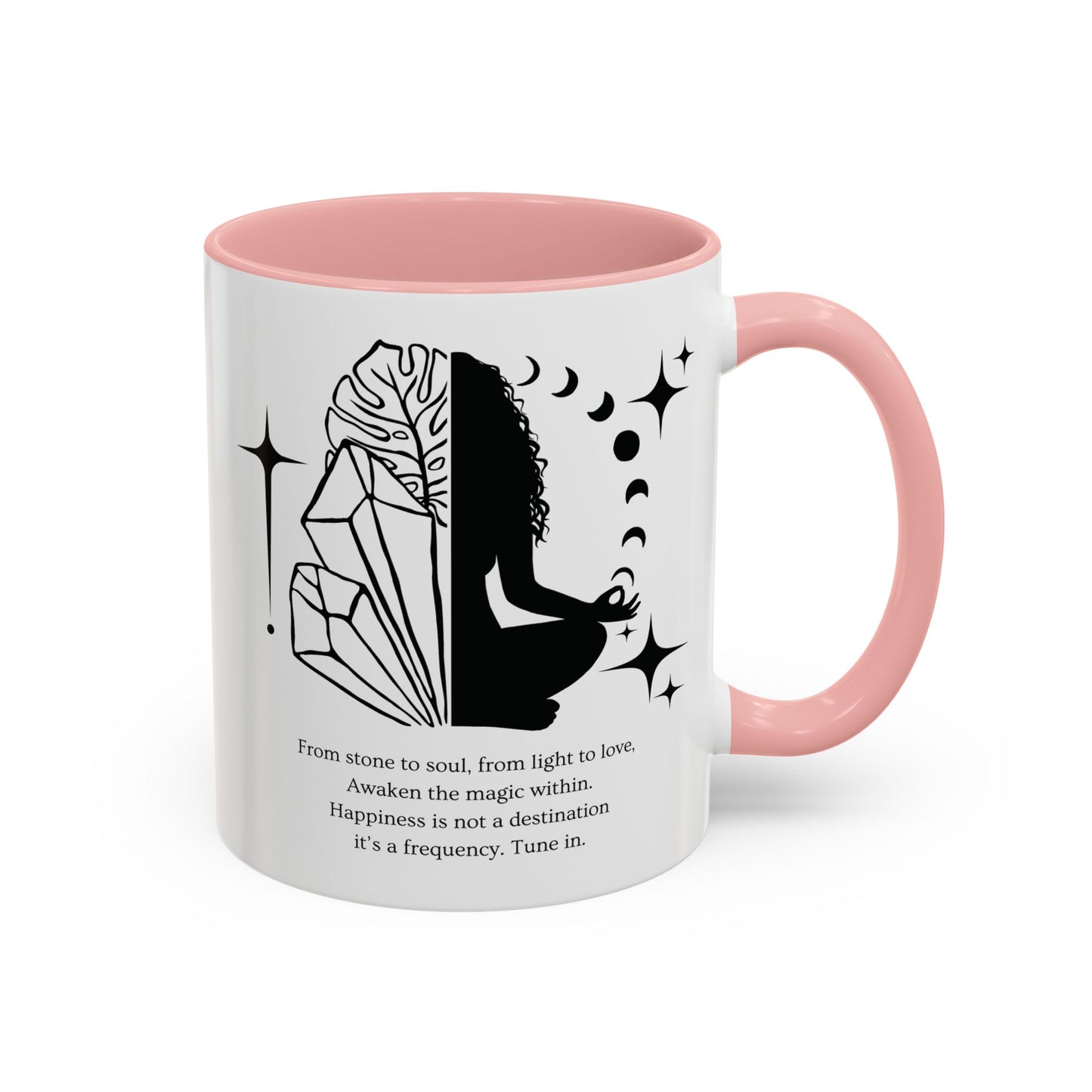Awaken the Magic Accent Coffee Mug – Inspirational 11/15oz Mug for Daily Motivation