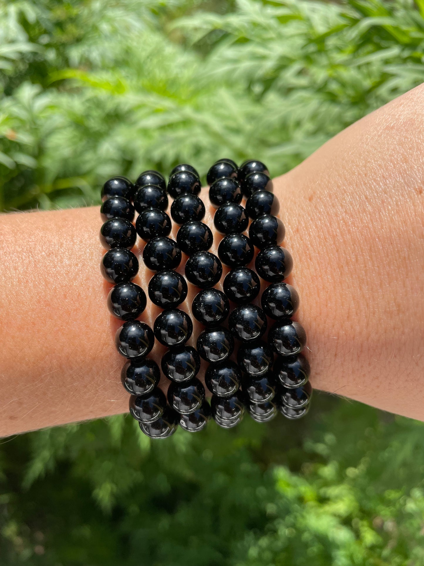 Obsidian bracelet 8mm