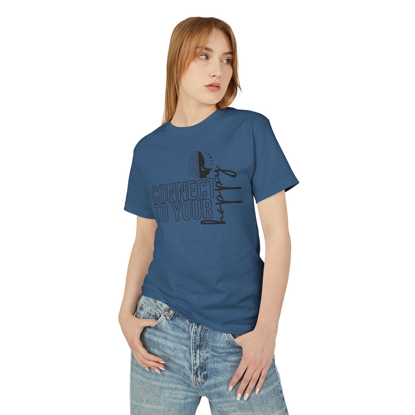 Unisex Connect to Your Happy Tee - Garment-Dyed Heavyweight Cotton