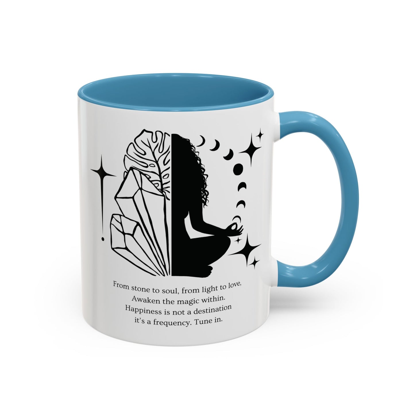 Awaken the Magic Accent Coffee Mug – Inspirational 11/15oz Mug for Daily Motivation