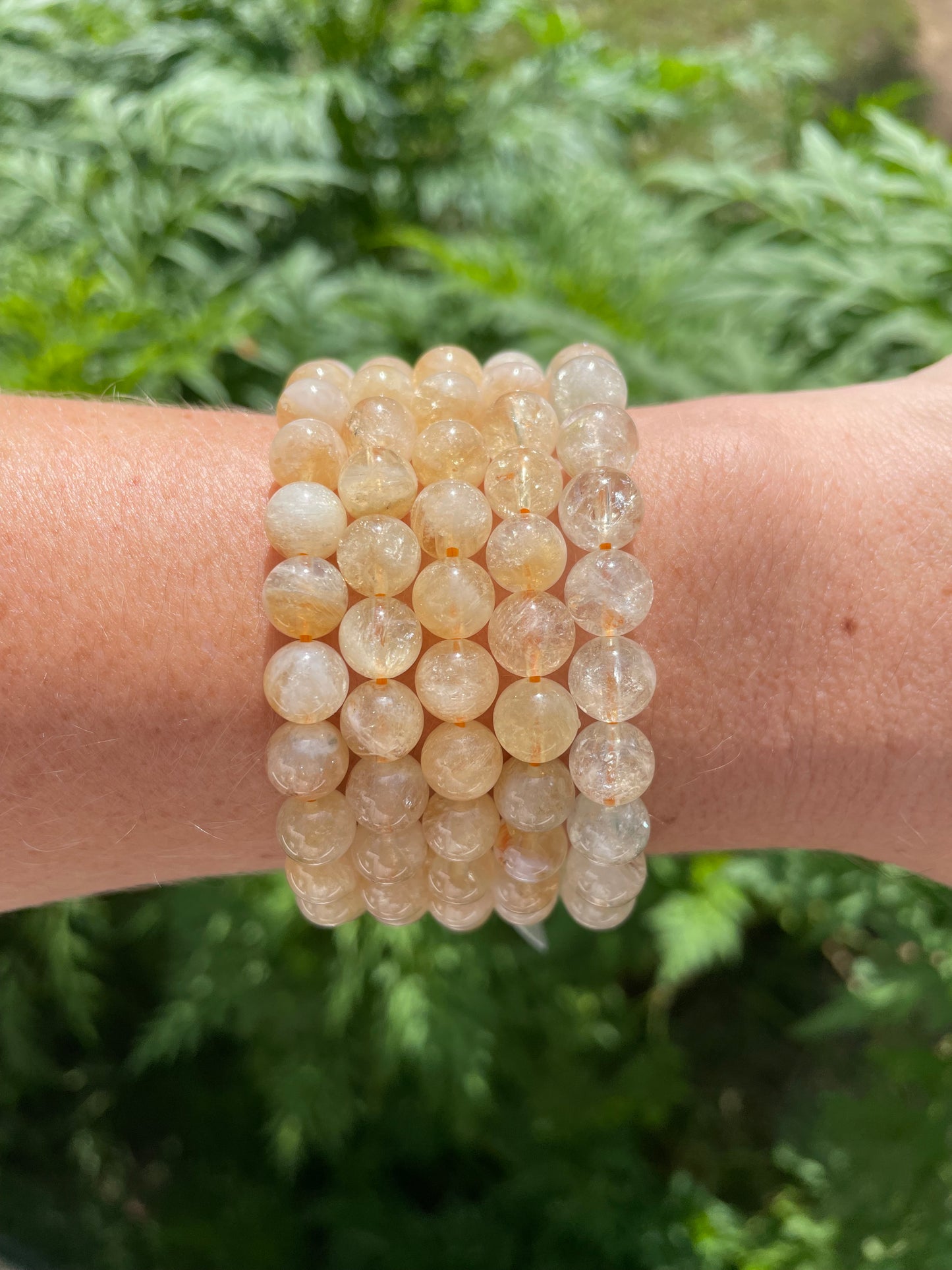Citrine bracelet 8mm
