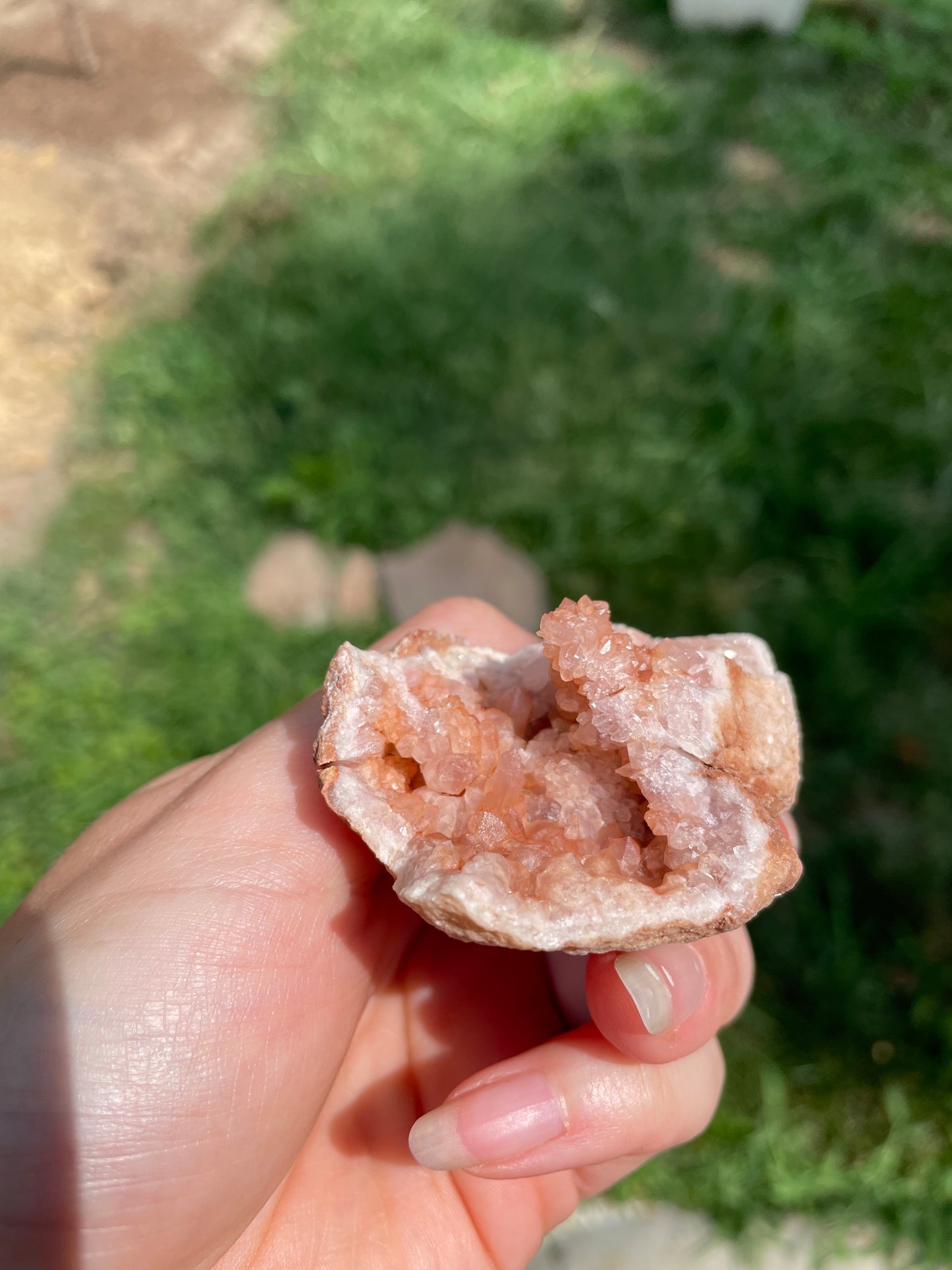 Pink Amethyst Geode #2