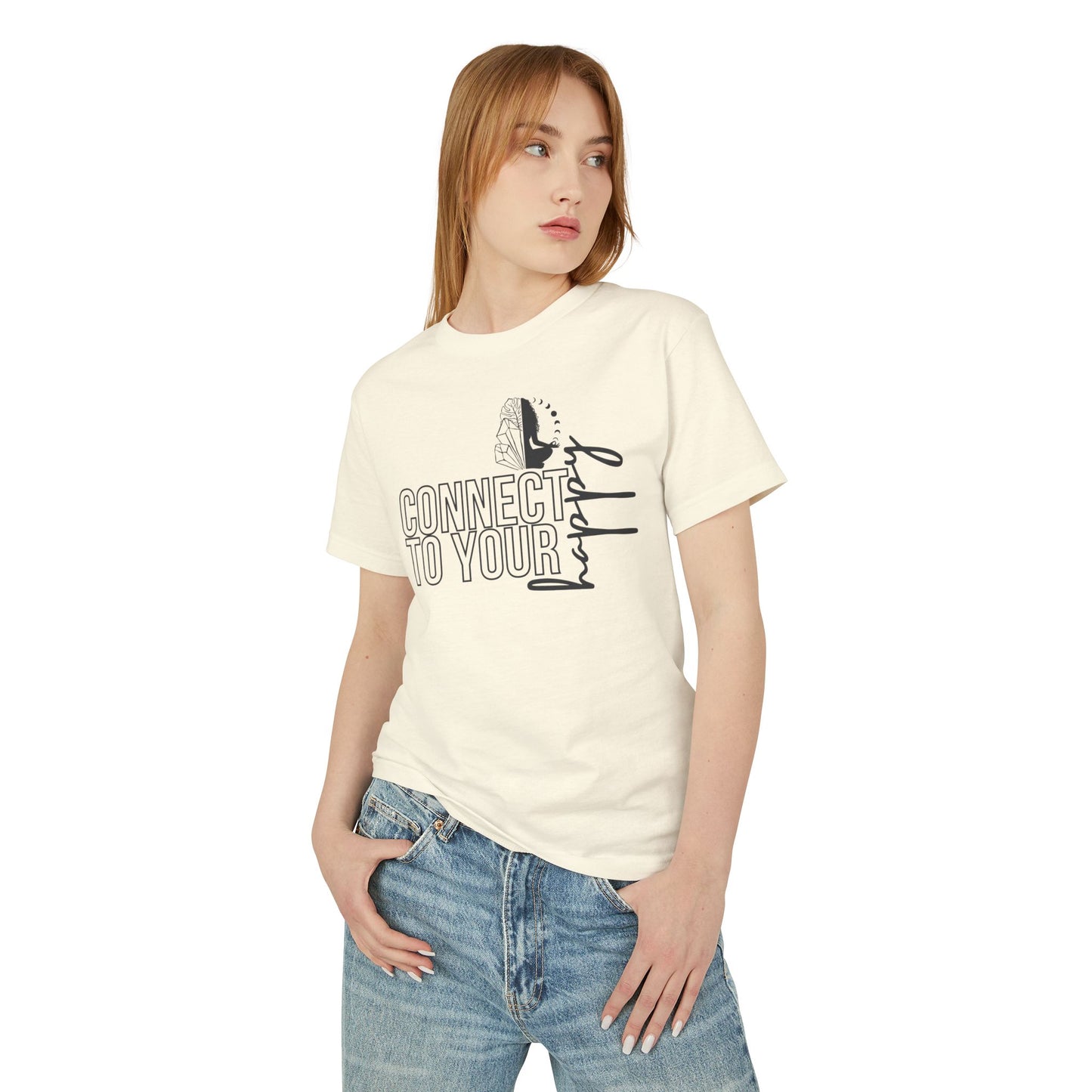 Unisex Connect to Your Happy Tee - Garment-Dyed Heavyweight Cotton