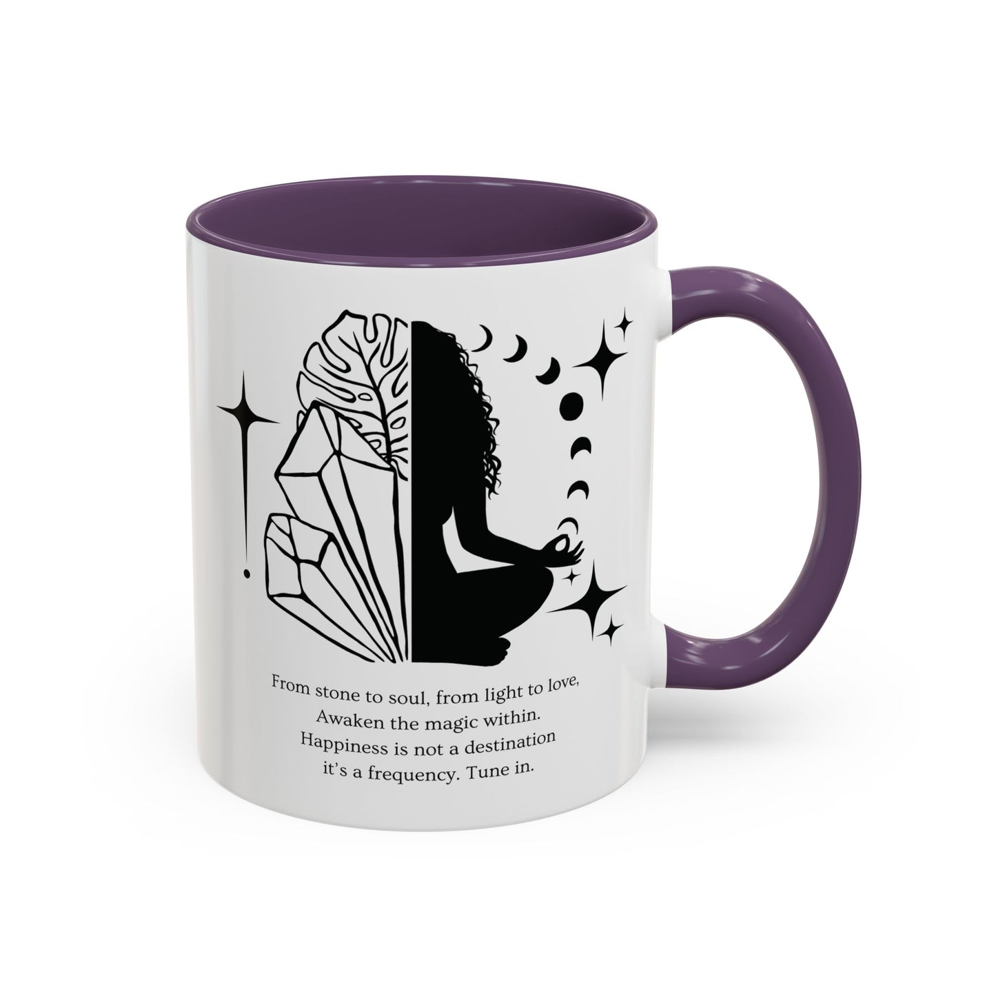 Awaken the Magic Accent Coffee Mug – Inspirational 11/15oz Mug for Daily Motivation