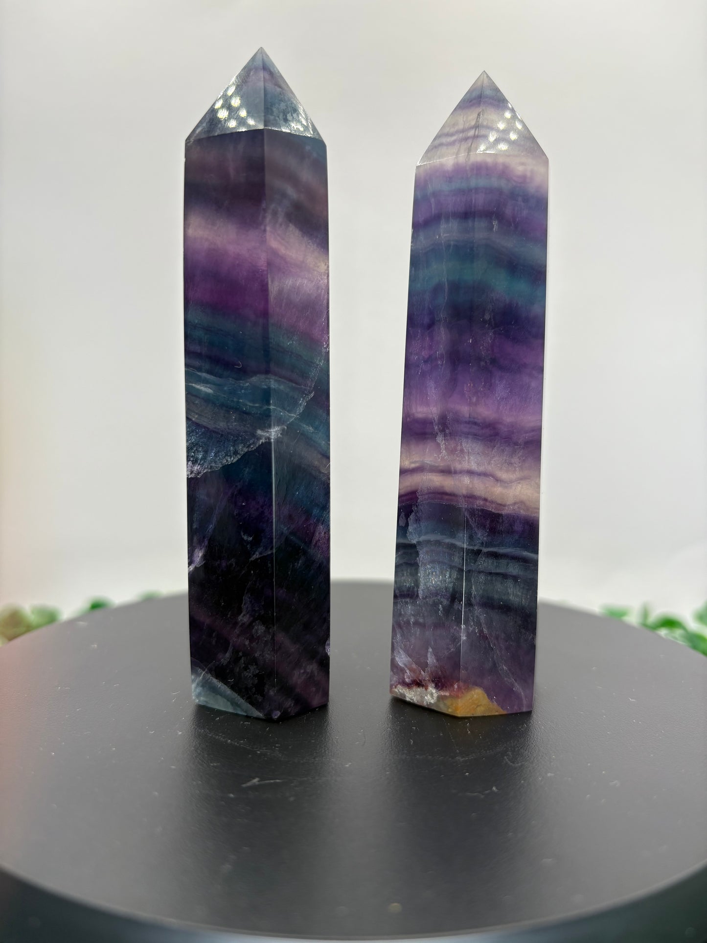 Rainbow Fluorite Tower/Point