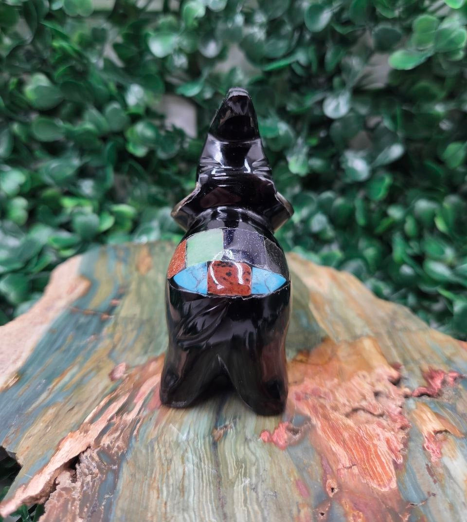 Spirit Elephant (Silver Sheen Obsidian)