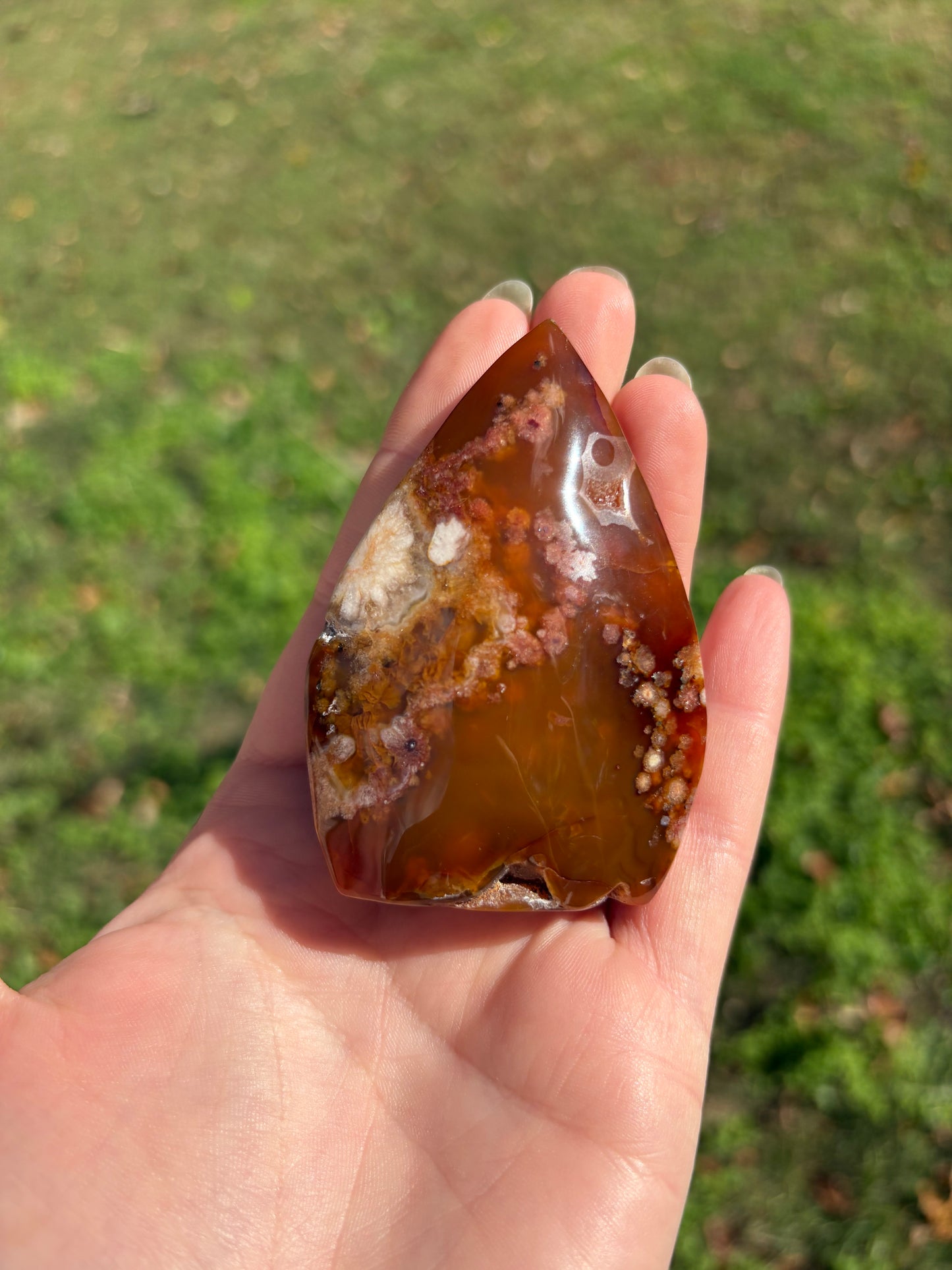 Flower Agate flam Freeform