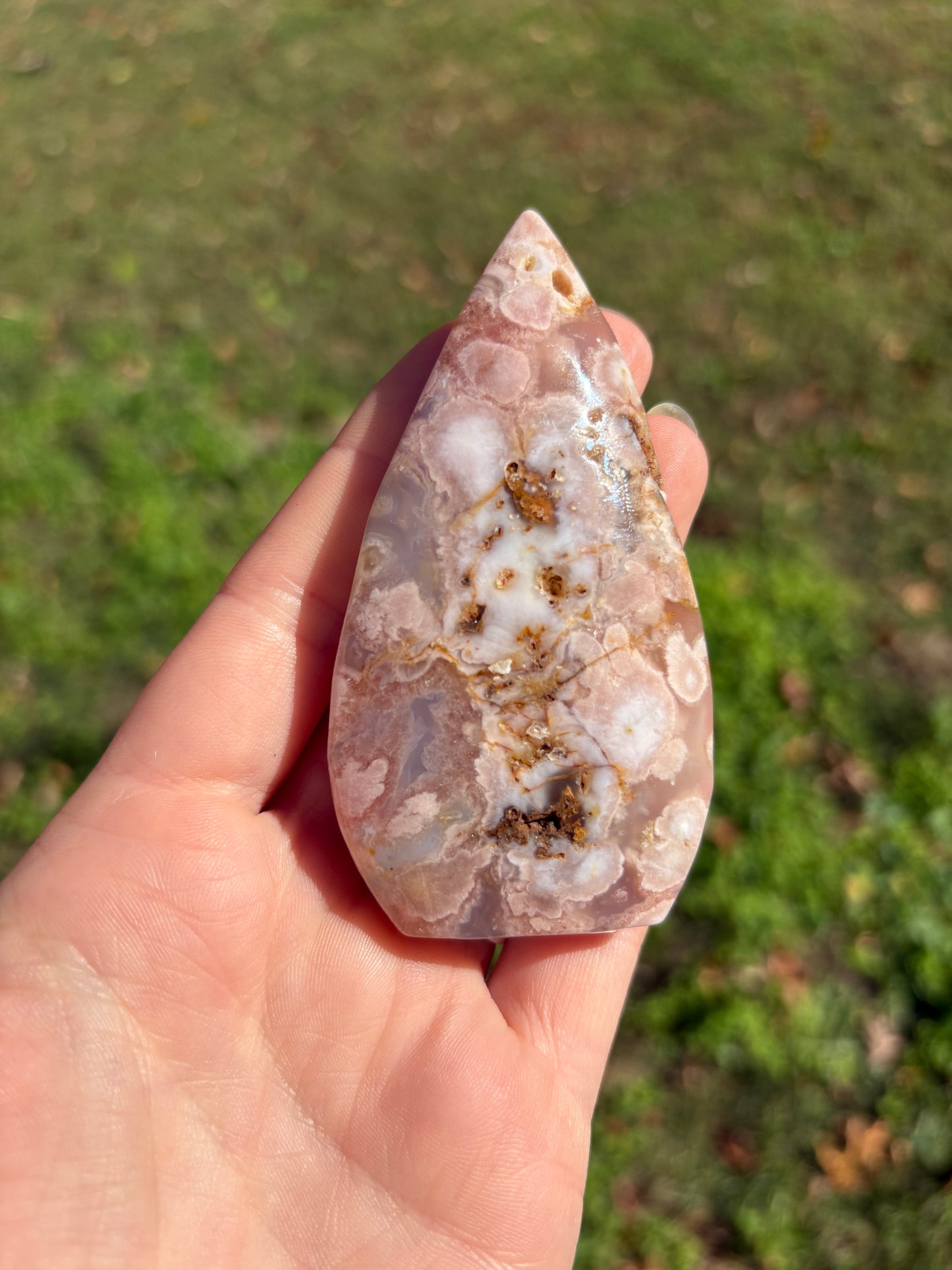 Flower Agate flam Freeform