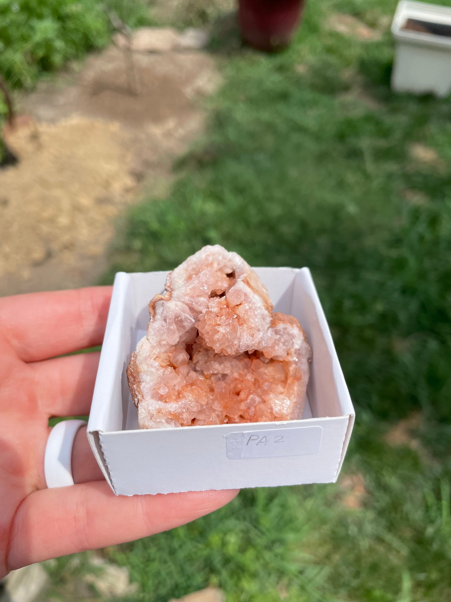 Pink Amethyst Geode #2