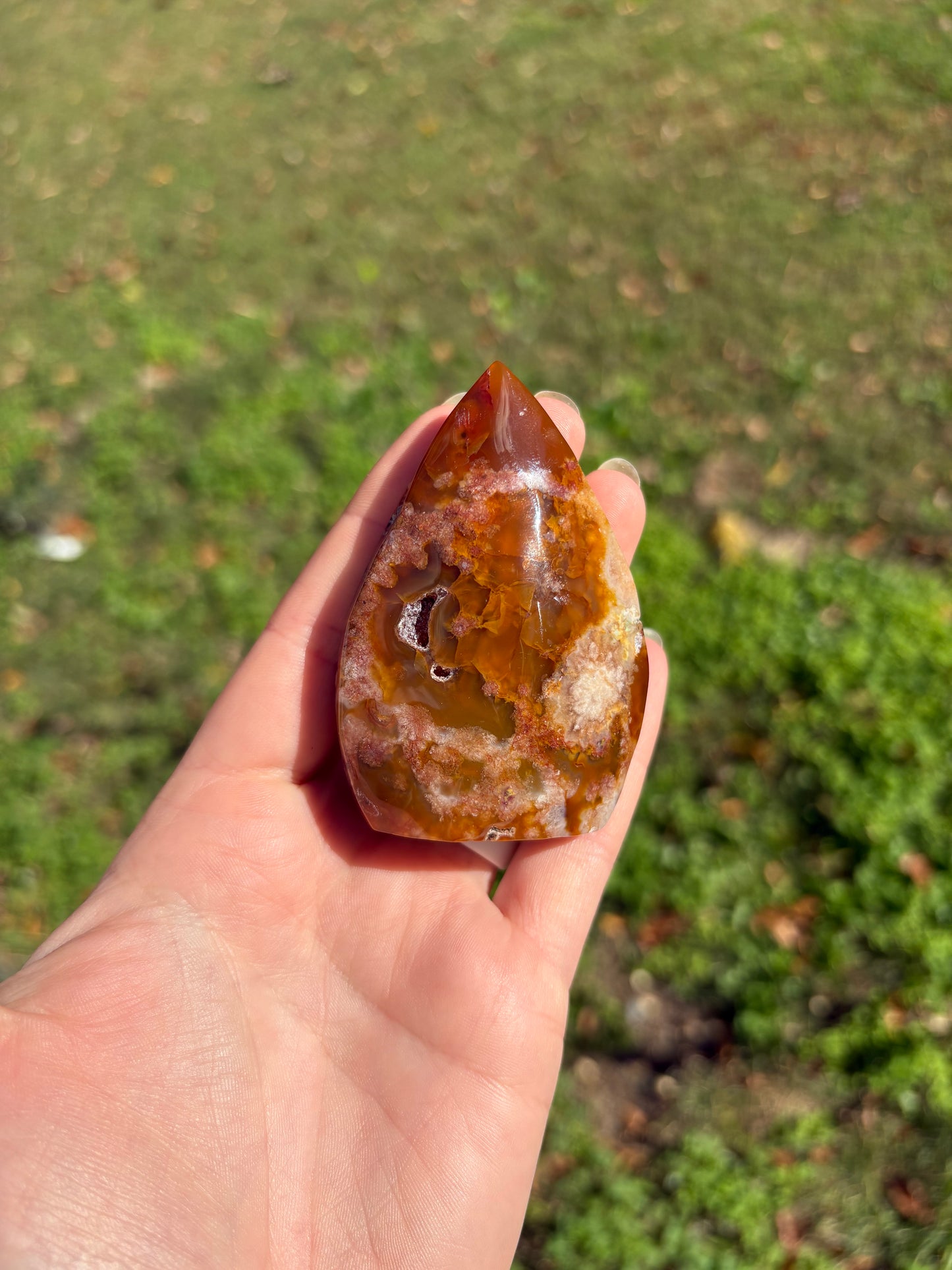 Flower Agate flam Freeform