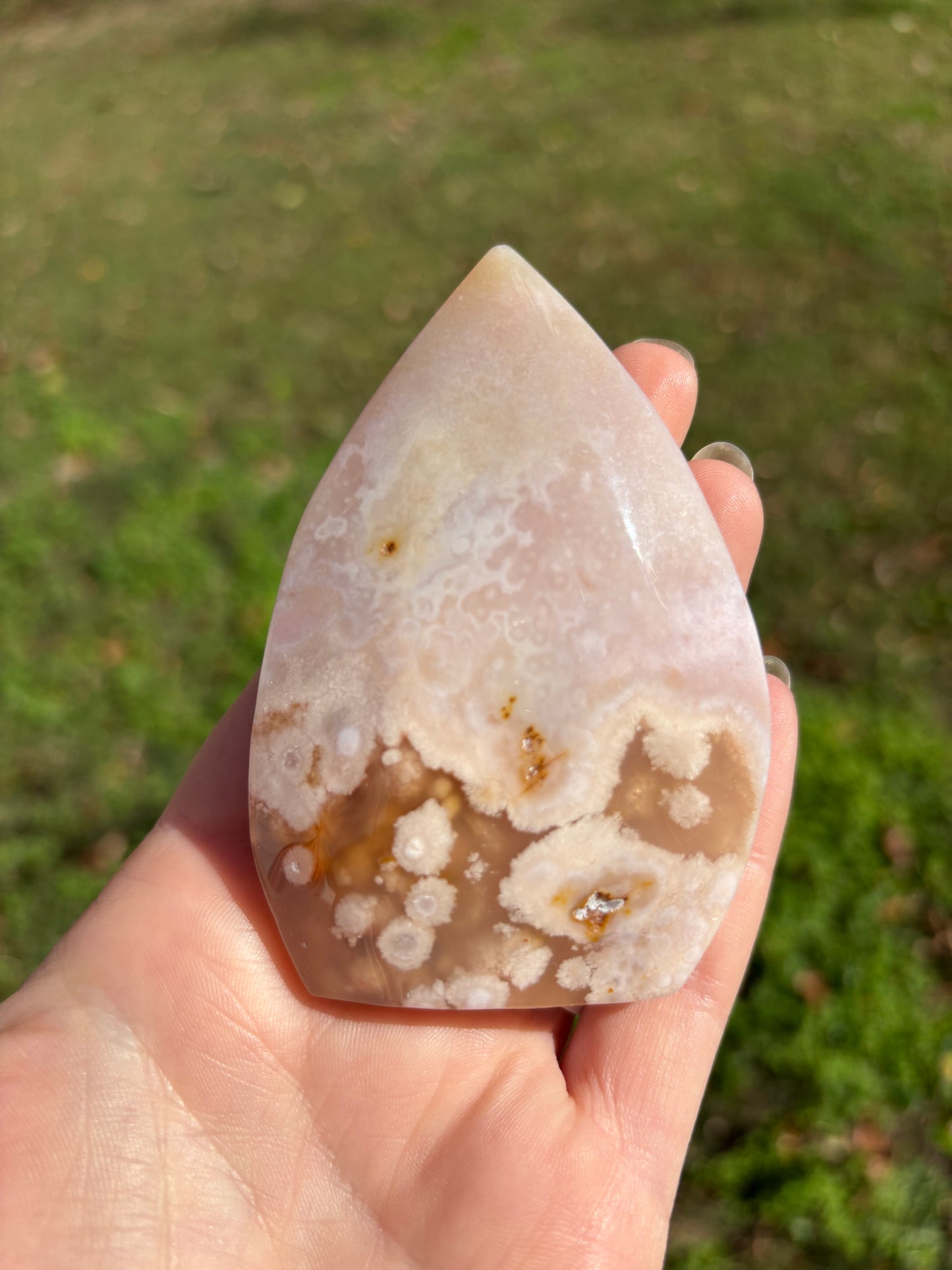 Flower Agate flam Freeform