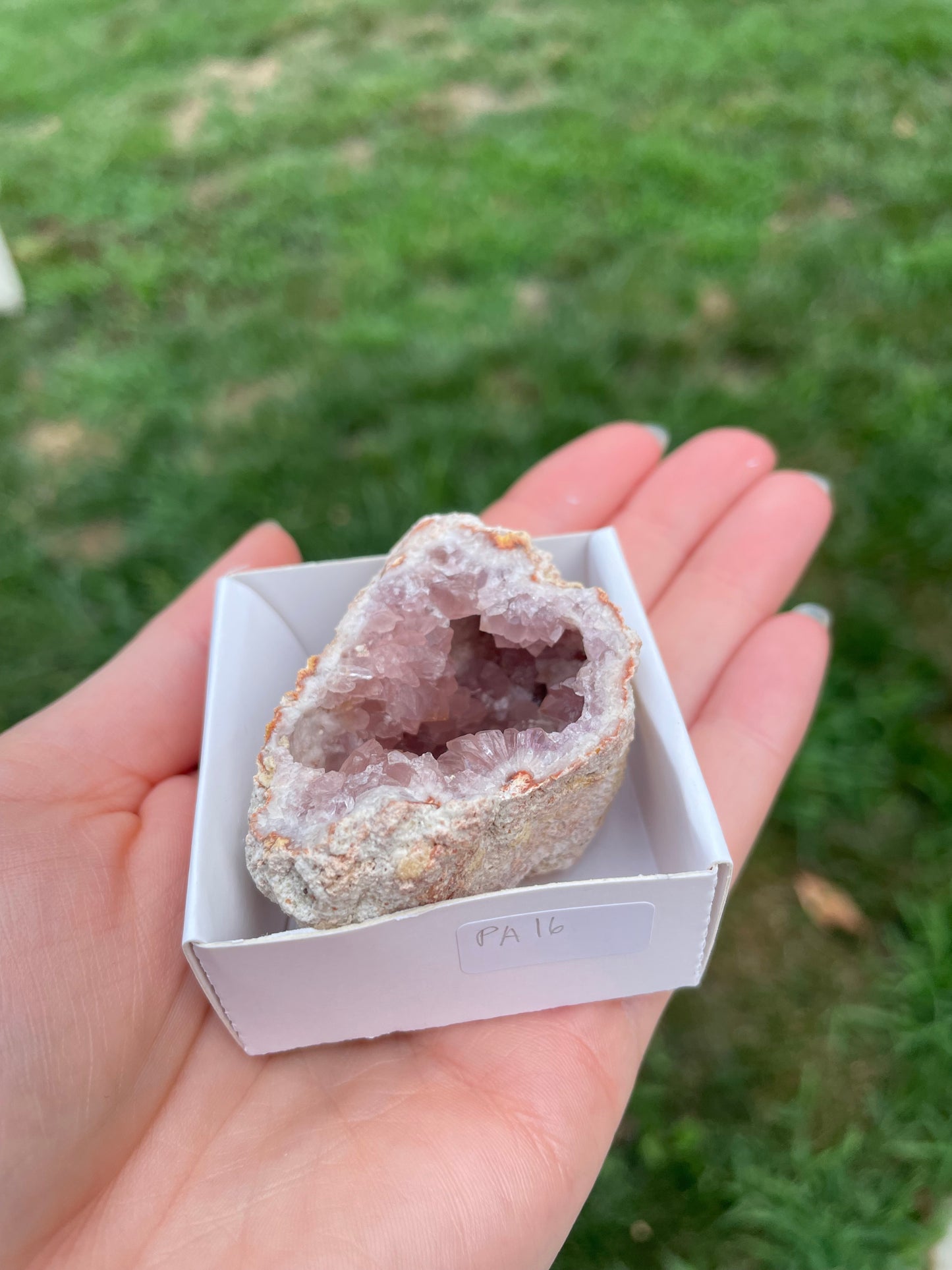 Pink Amethyst Geode #16