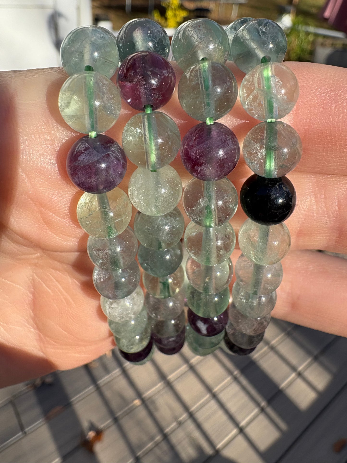 Fluorite Bracelet 8mm