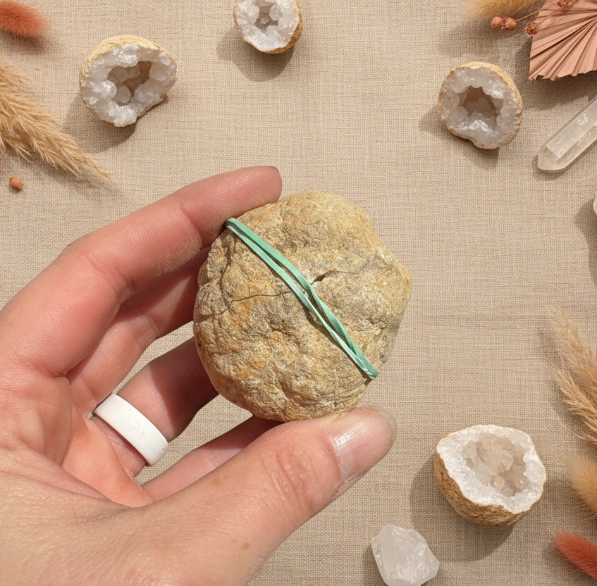 Clear Quartz Geodes (Morocco)