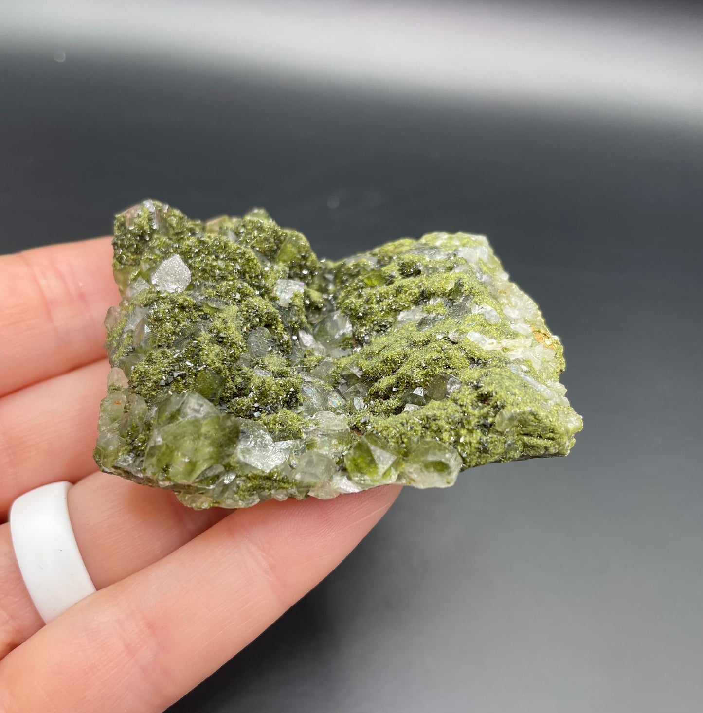 Epidote with Quartz #2