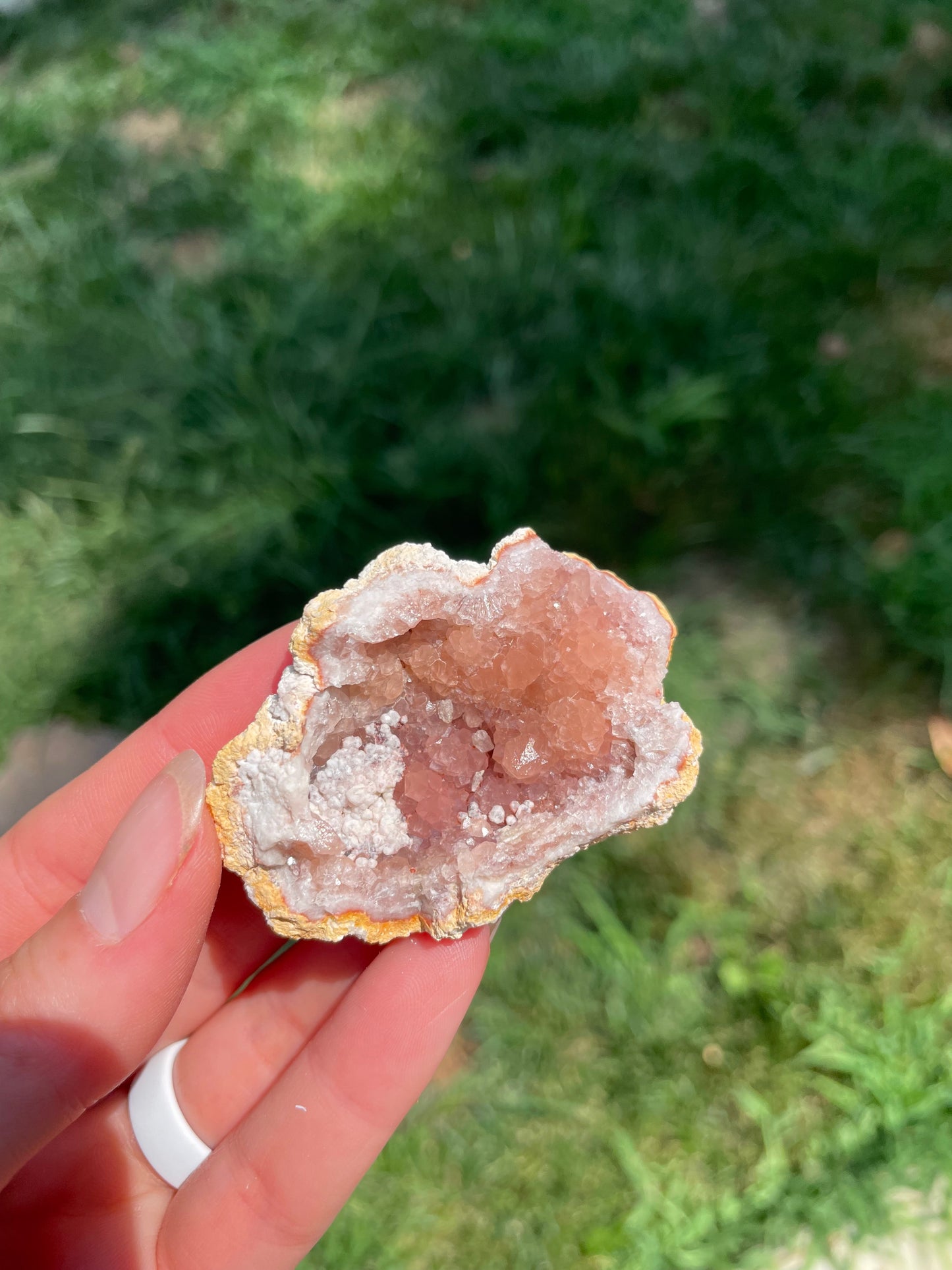 Pink Amethyst Geode #6