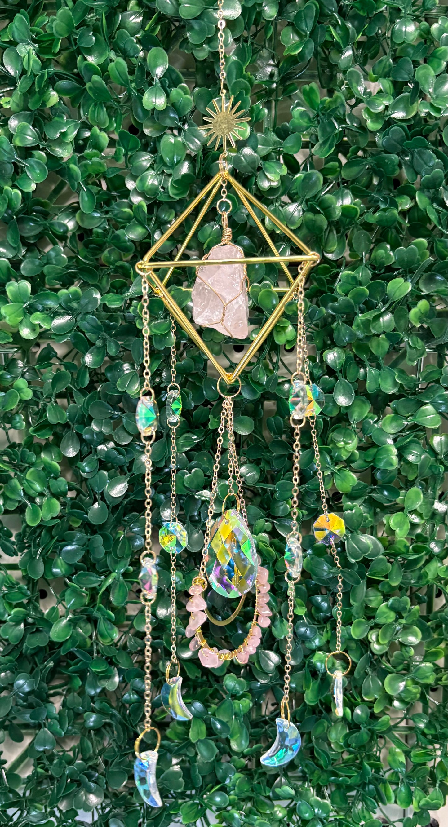 Crystal Stone Sun Catcher