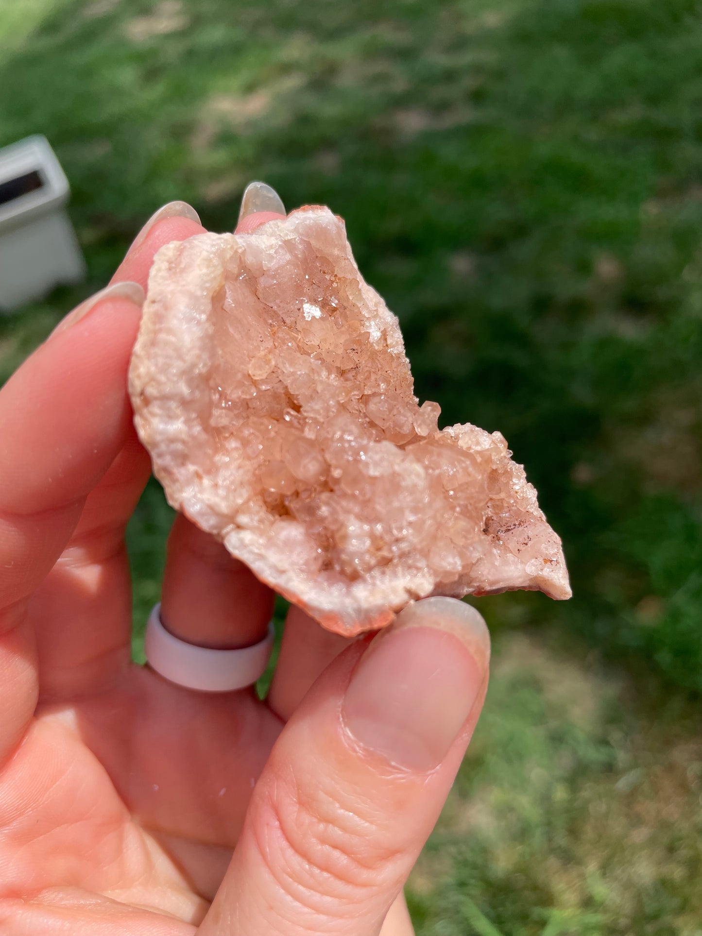 Pink Amethyst Geode #12