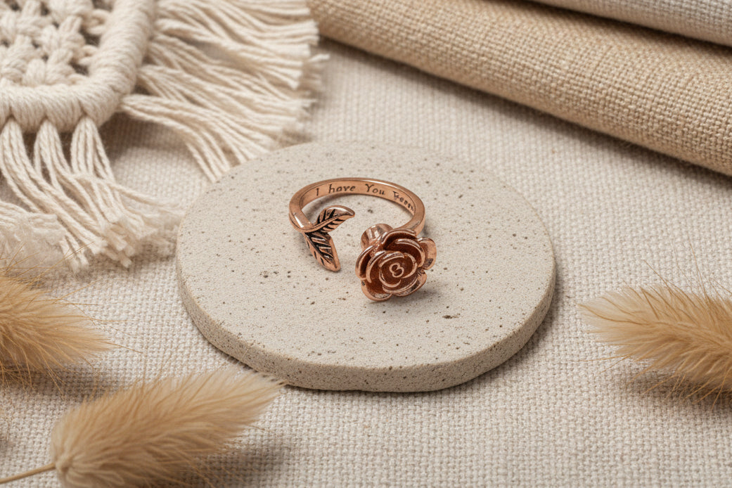 Anti-anxiety fidget ring