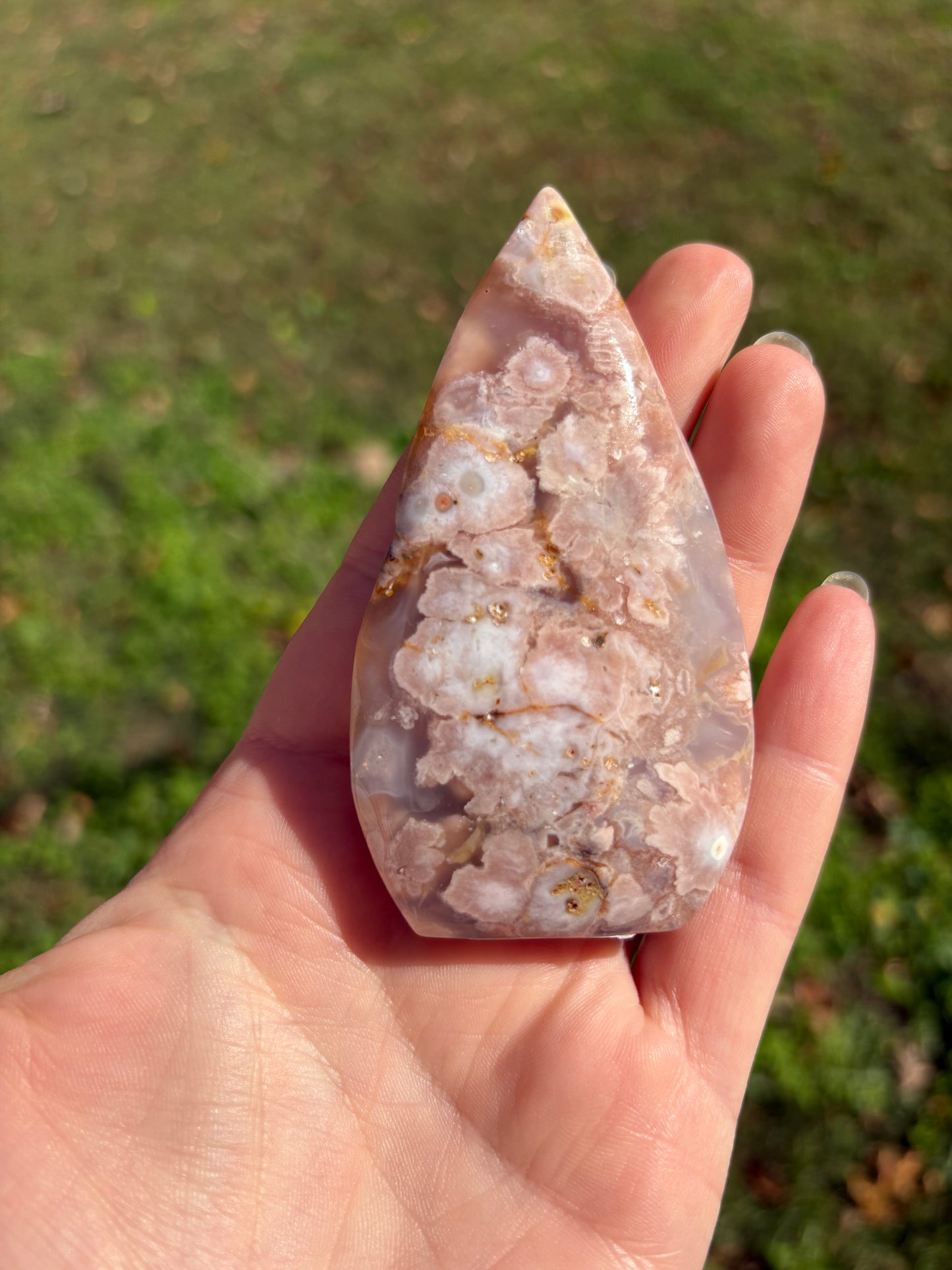 Flower Agate flam Freeform