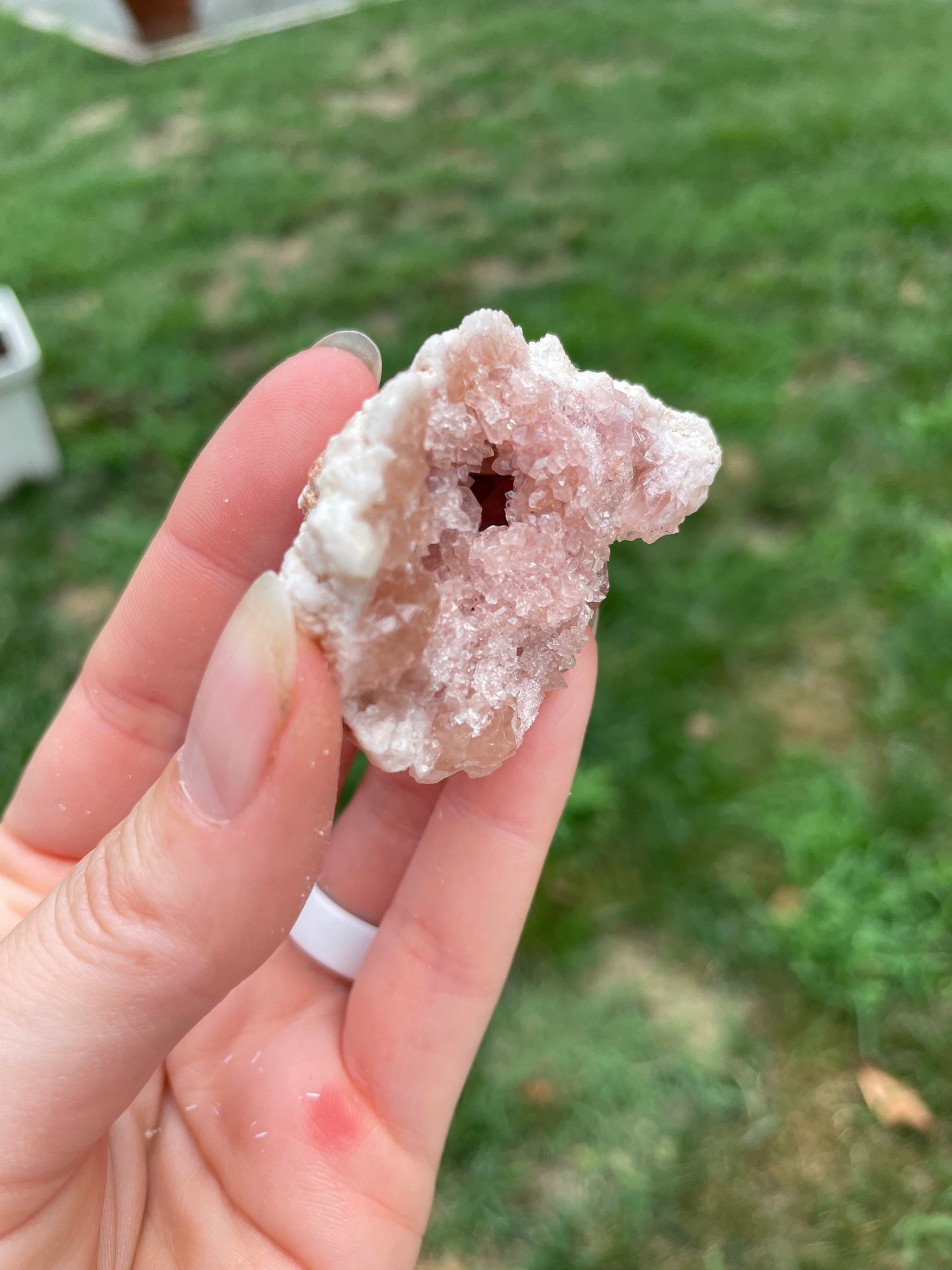 Pink Amethyst Geode #18