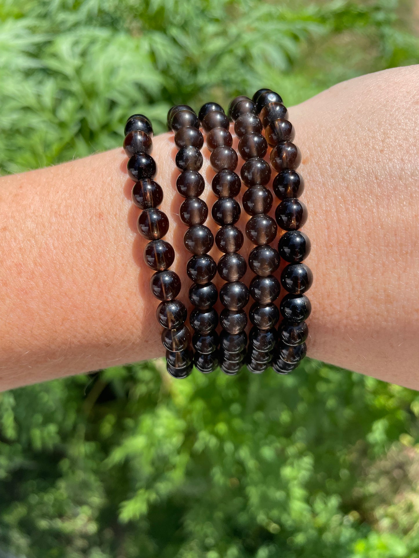 Smokey Quartz bracelet 8mm