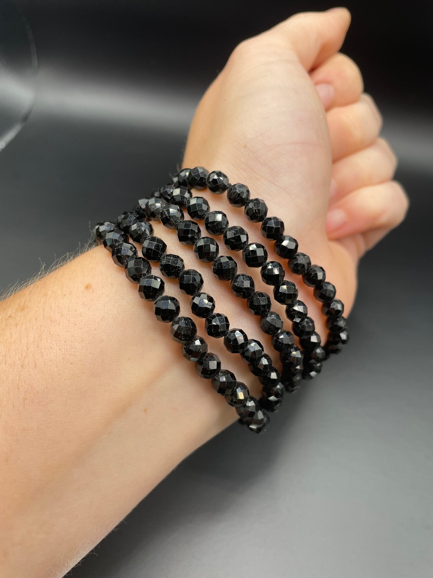 Black Tourmaline bracelet 6mm