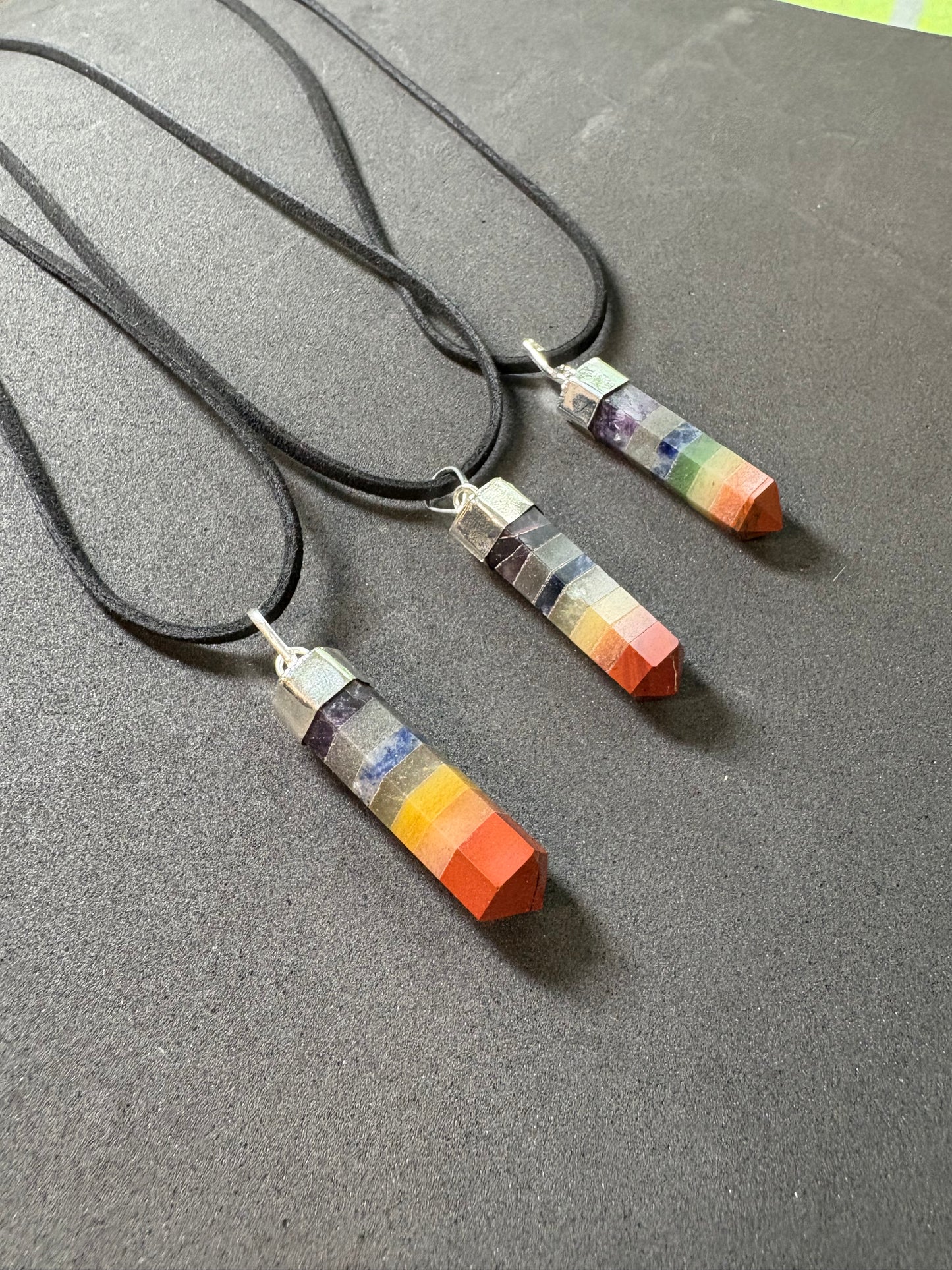 Chakra point necklace