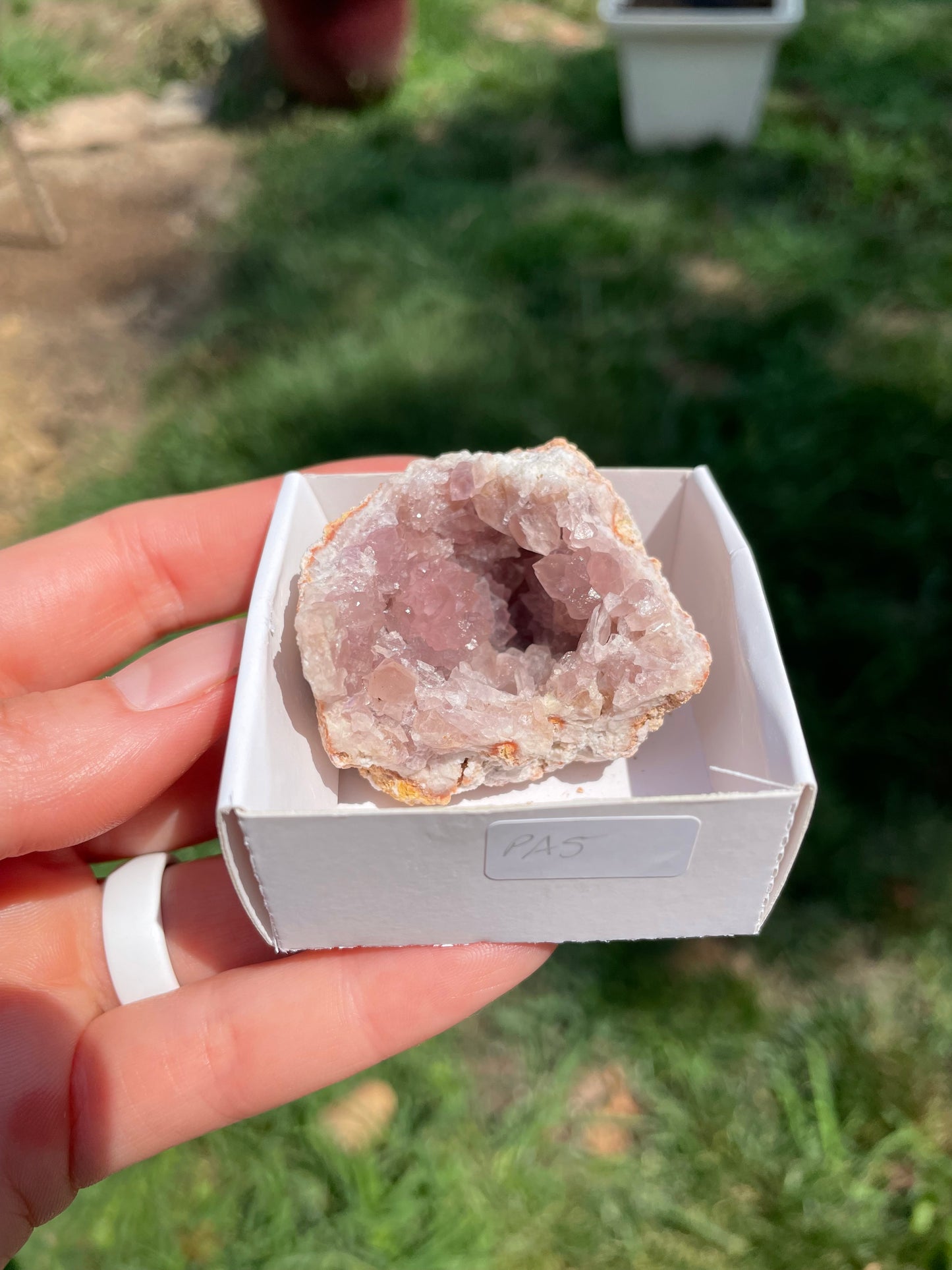 Pink Amethyst Geode #5