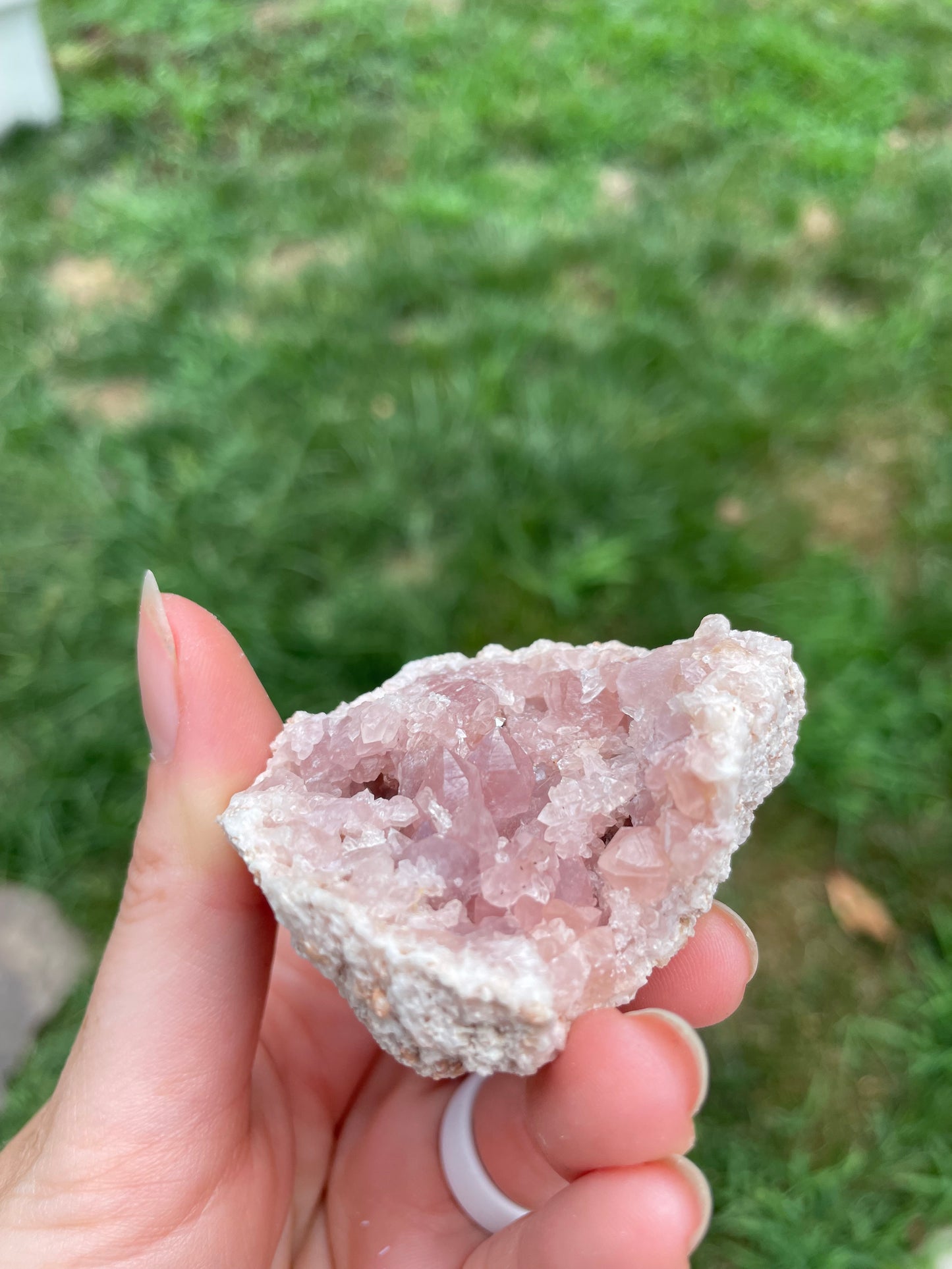Pink Amethyst Geode #10