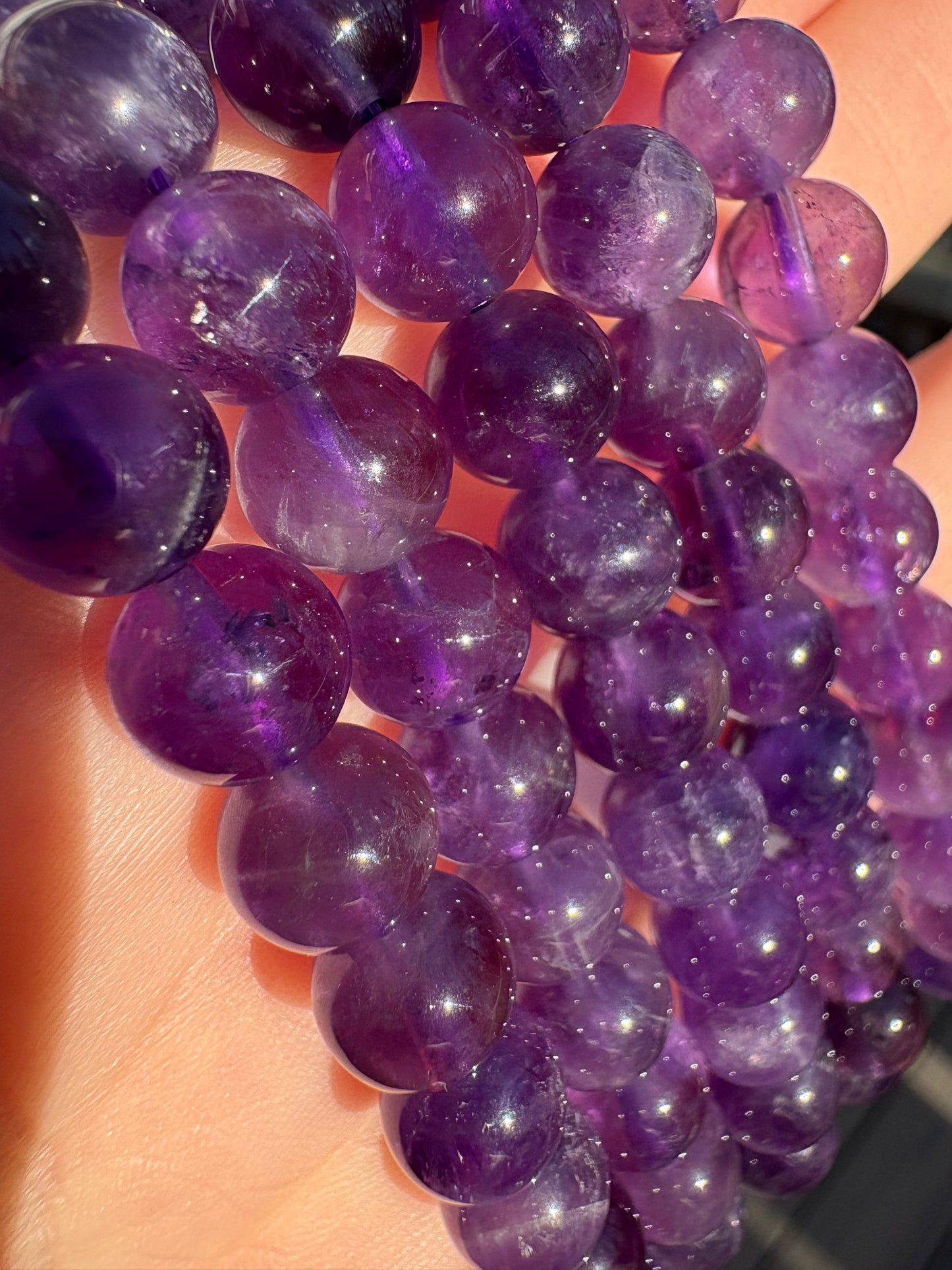 Amethyst Bracelet 8mm