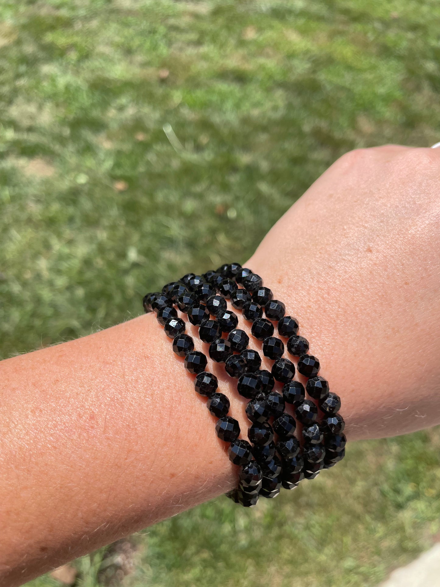 Black Tourmaline bracelet 6mm