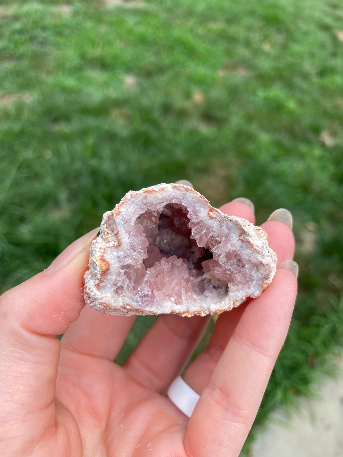 Pink Amethyst Geode #16