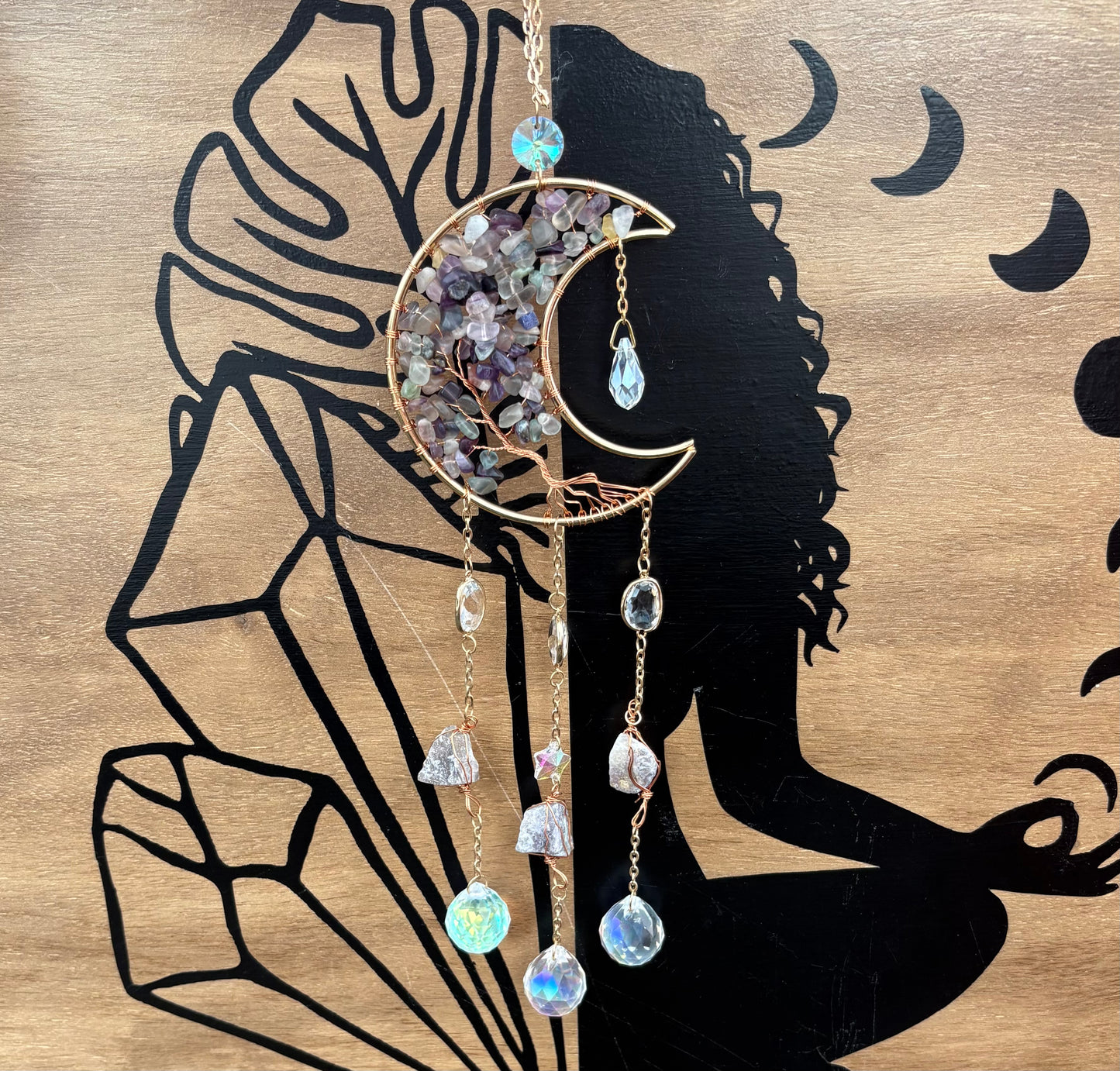 Crystal Stone Sun Catcher