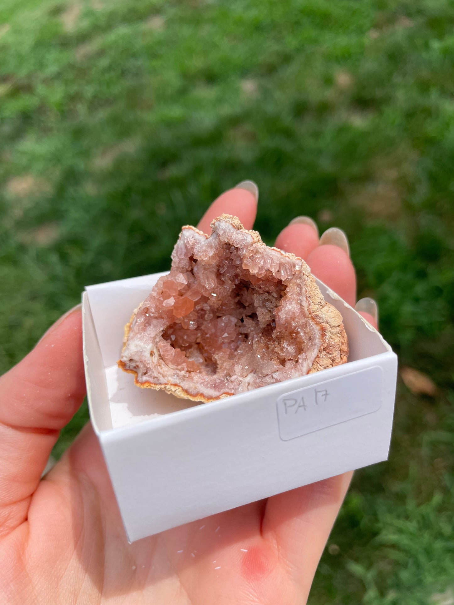 Pink Amethyst Geode #17