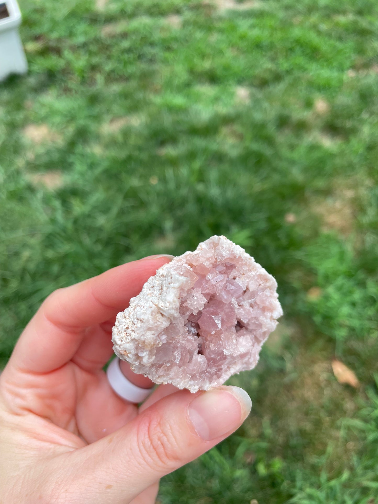 Pink Amethyst Geode #10