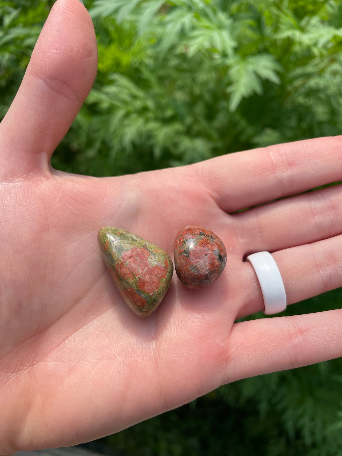 Unakite Tumbled stone