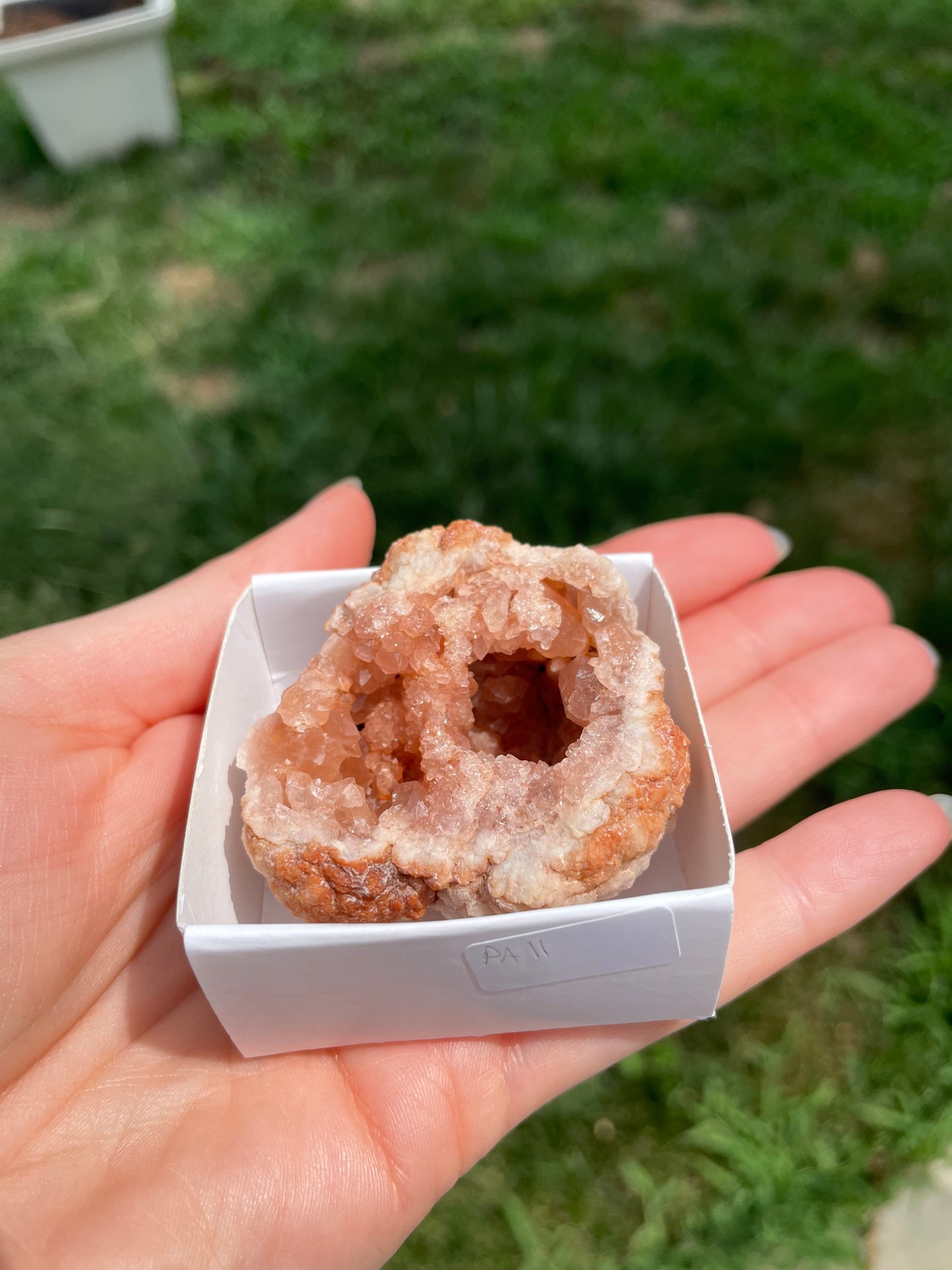 Pink Amethyst Geode #11